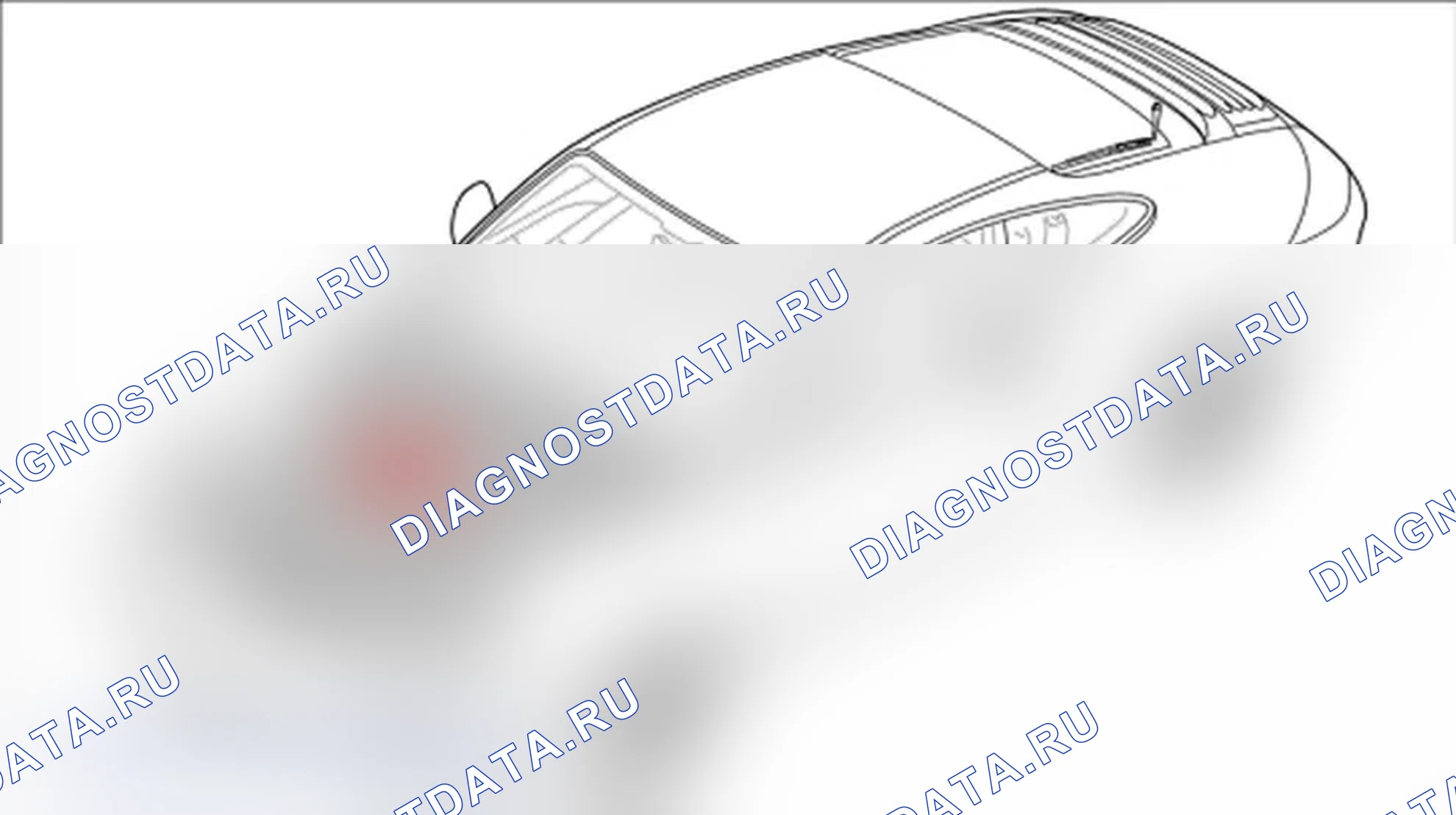 Рис. 333: Снятие передней крышки. Porsche 911 GT3 997