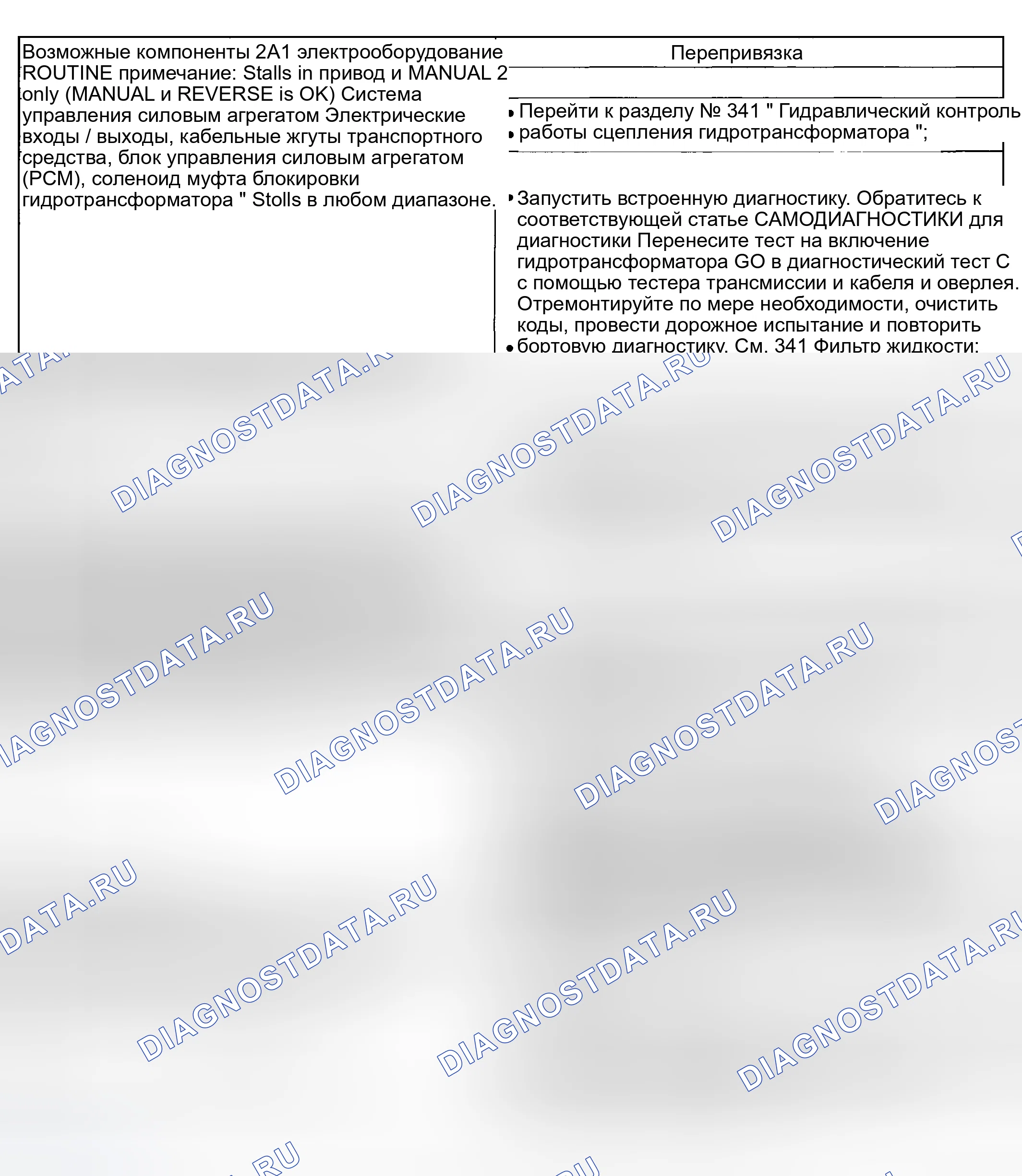 Рис. 453: Принцип работы муфты гидротрансформатора: всегда применяется / останавливается транспортное средство (см. примечание в № 241 перед. Ford Pickup F250 Super Duty I