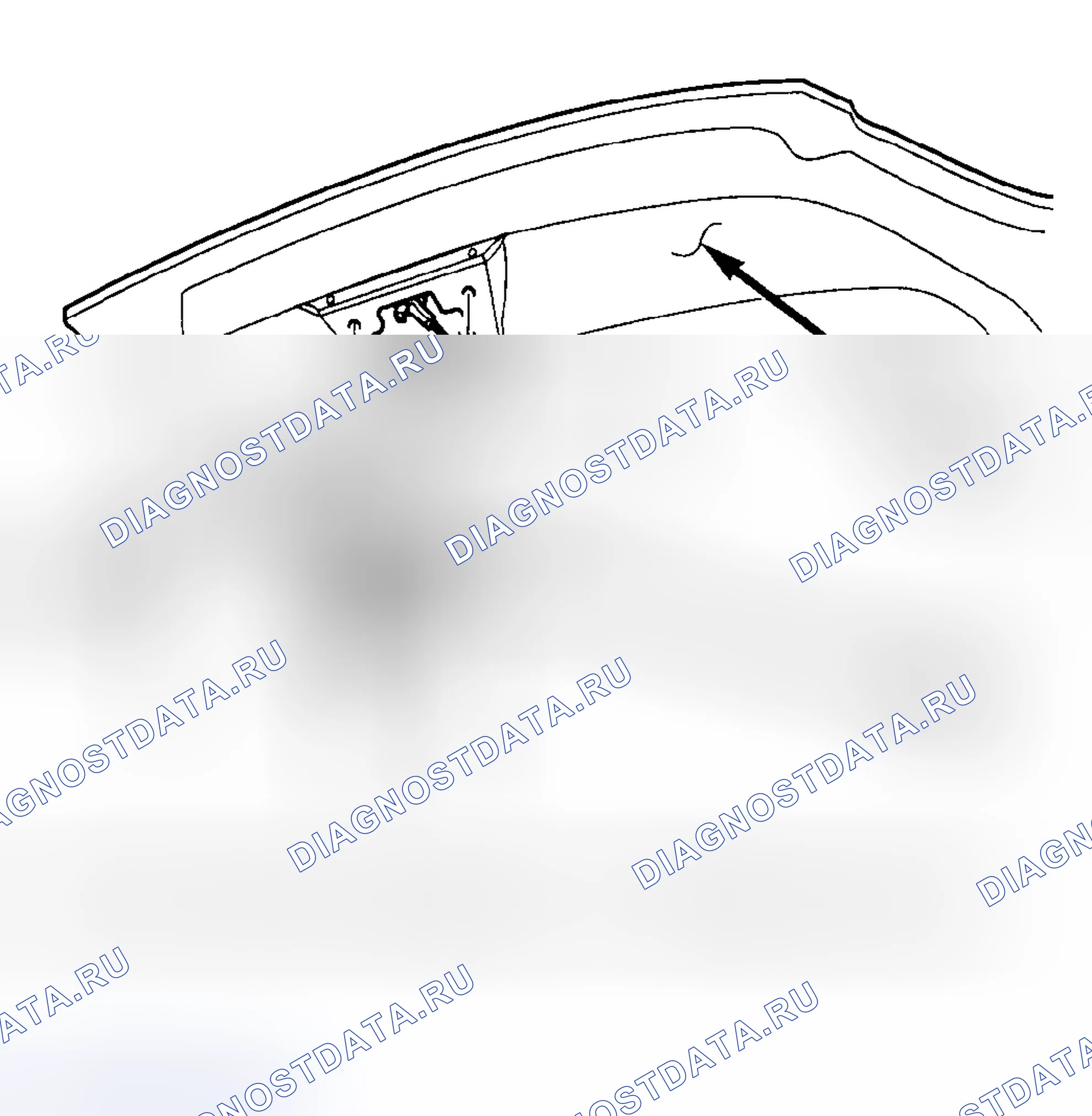Рис. 116: ДЕМОНТАЖ. Dodge Stratus II рестайлинг