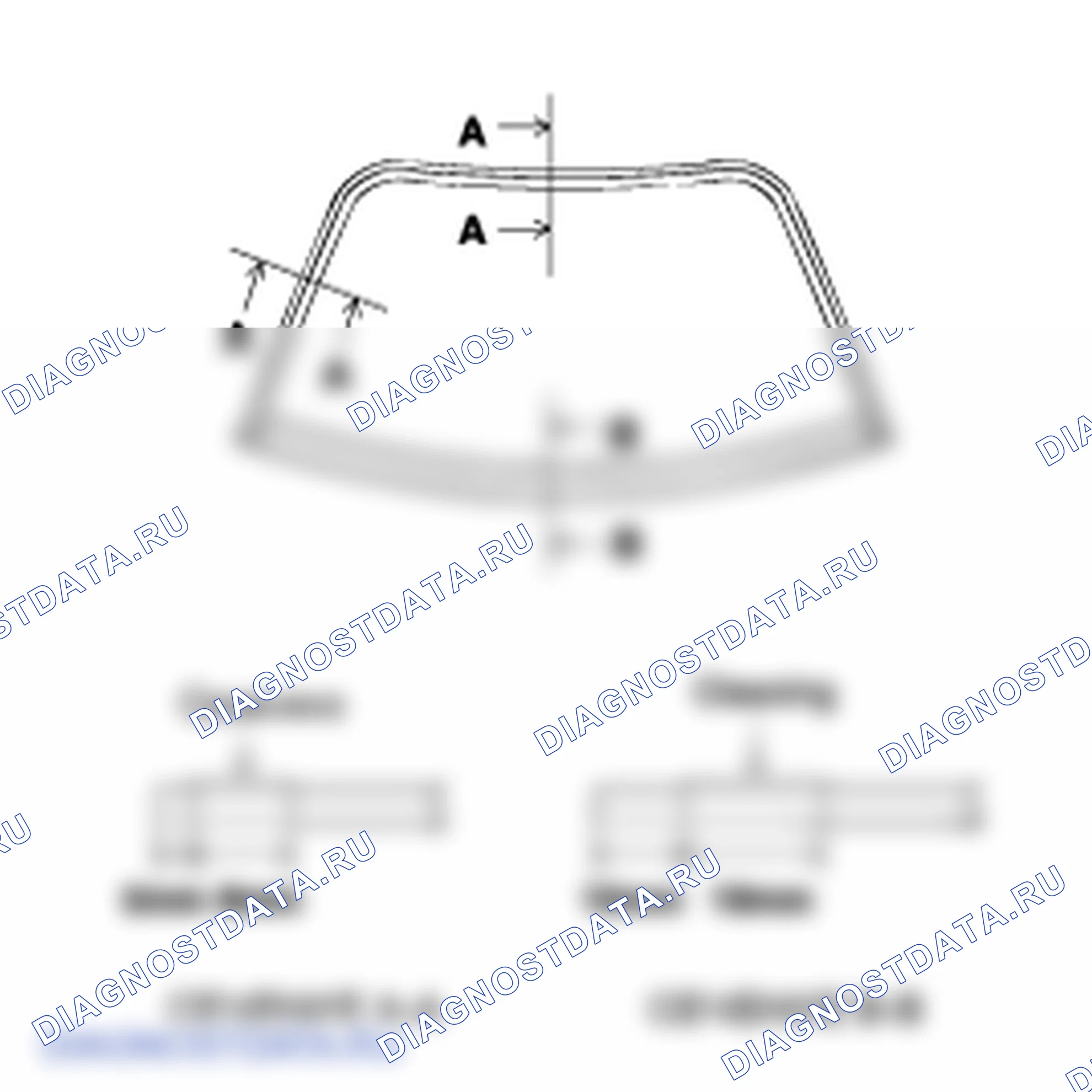 Установка ветрового стекла. Hyundai H-1 A1