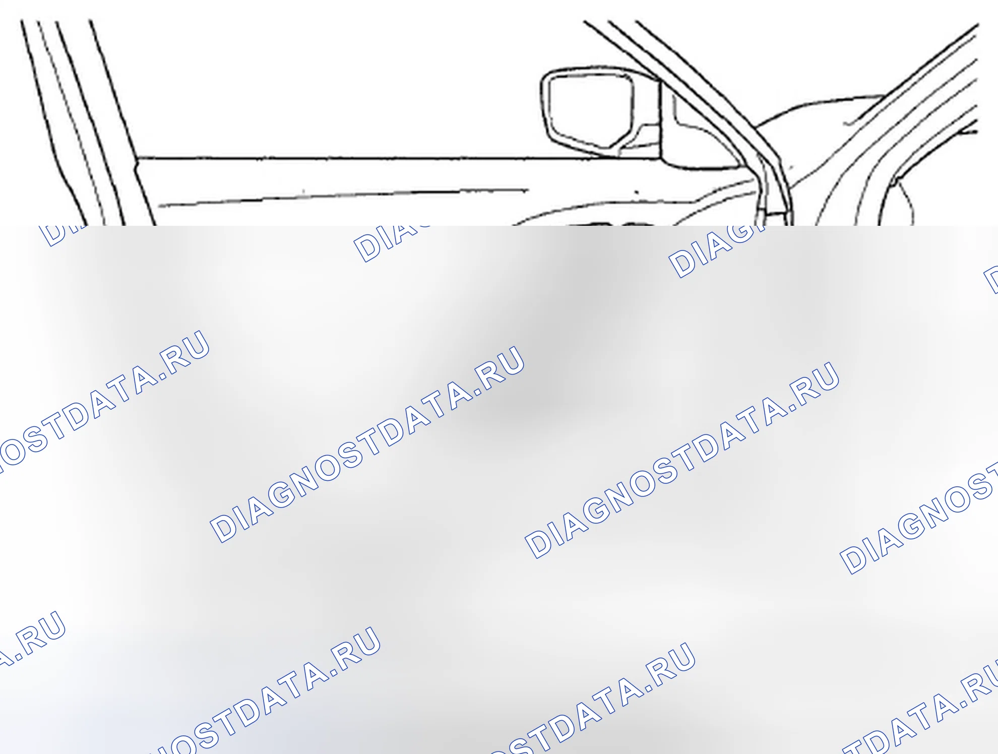 Рис. 65: Дверь водителя. Honda Crosstour I