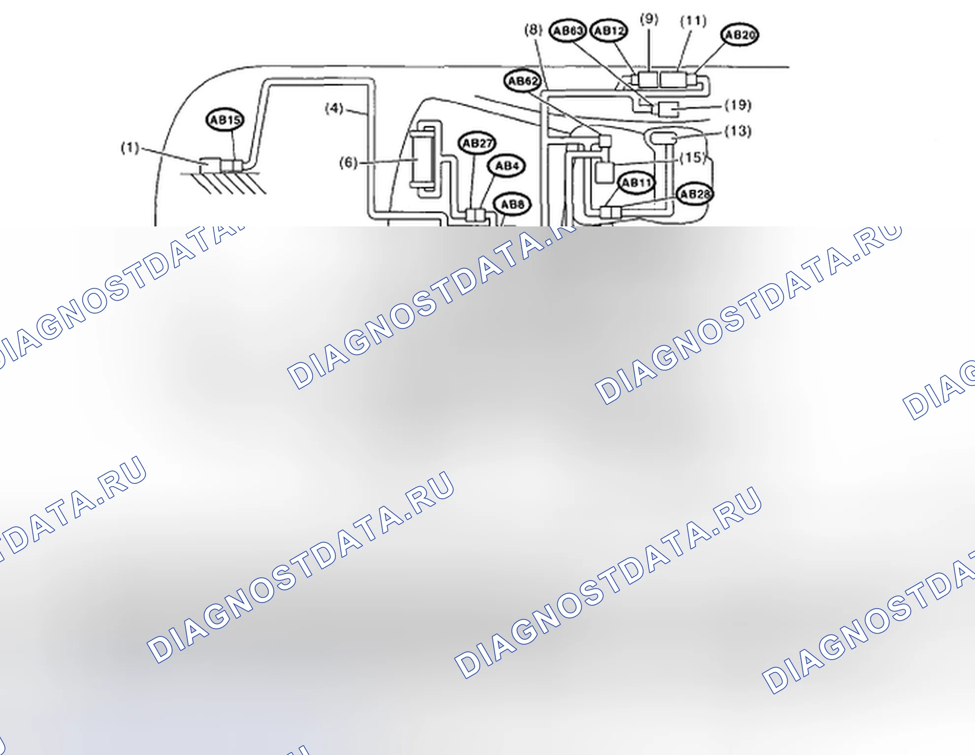 Рис. 161: РАСПОЛОЖЕНИЕ. Subaru Impreza GD/GC/GG рестайлинг 2