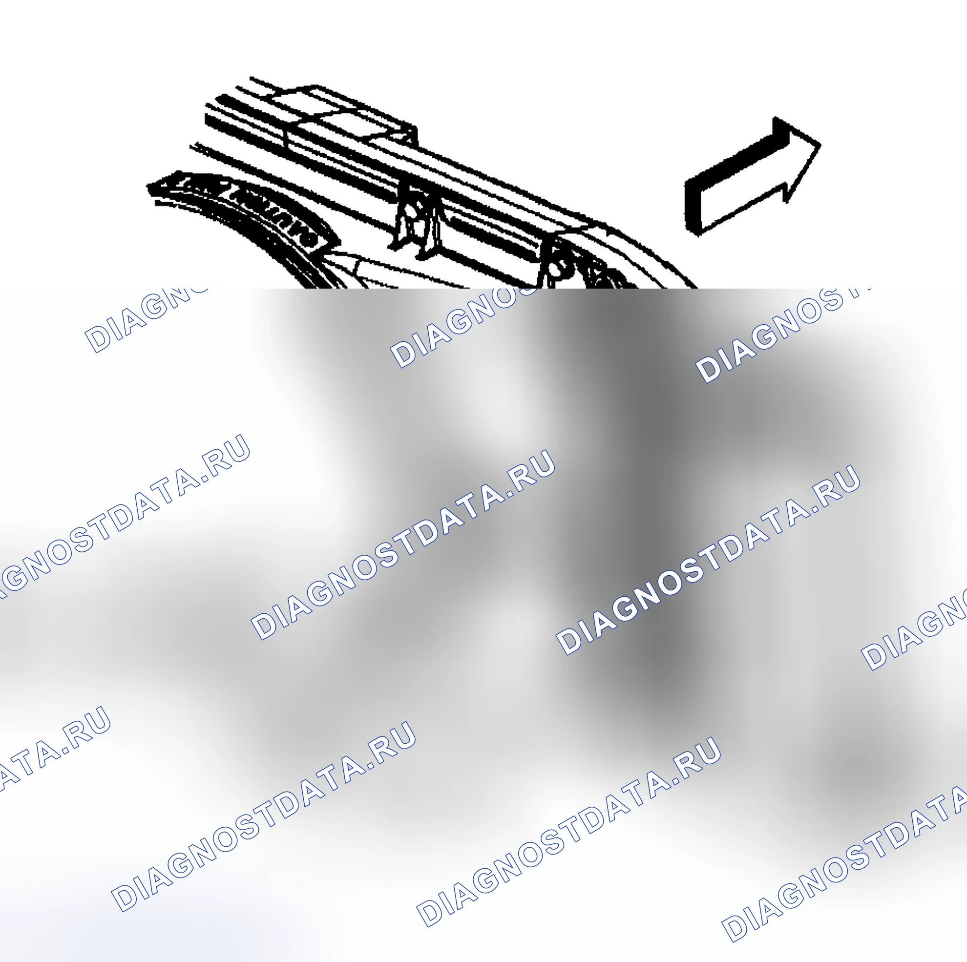 Рис. 72: Порядок демонтажа. GMC Cab & Chassis Sierra 3500 GMT800 early