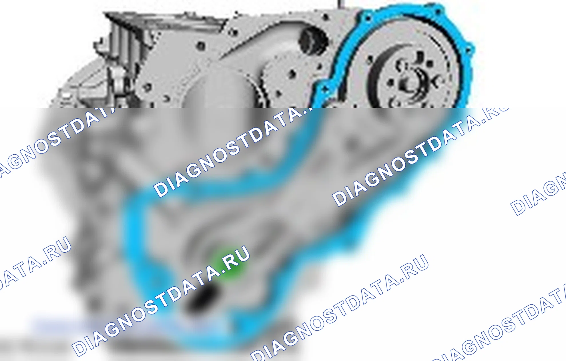 Сборка двигателя. Ford S-MAX I