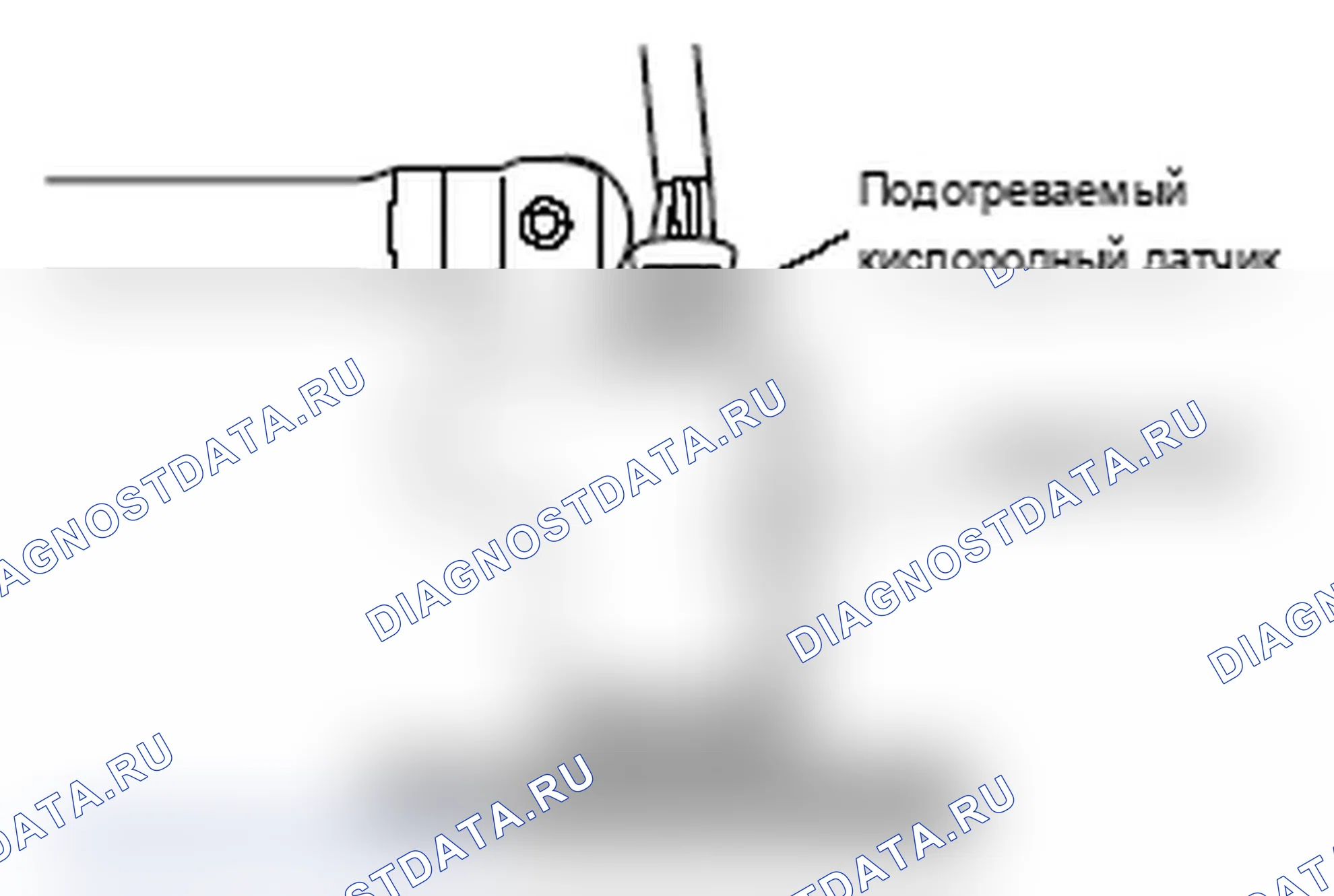 Рис. 41: <> ДЕМОНТАЖ ДАТЧИКА НАГРЕТОГО КИСЛОРОДА (ЗАДНИЙ). Mitsubishi Lancer Ralliart X