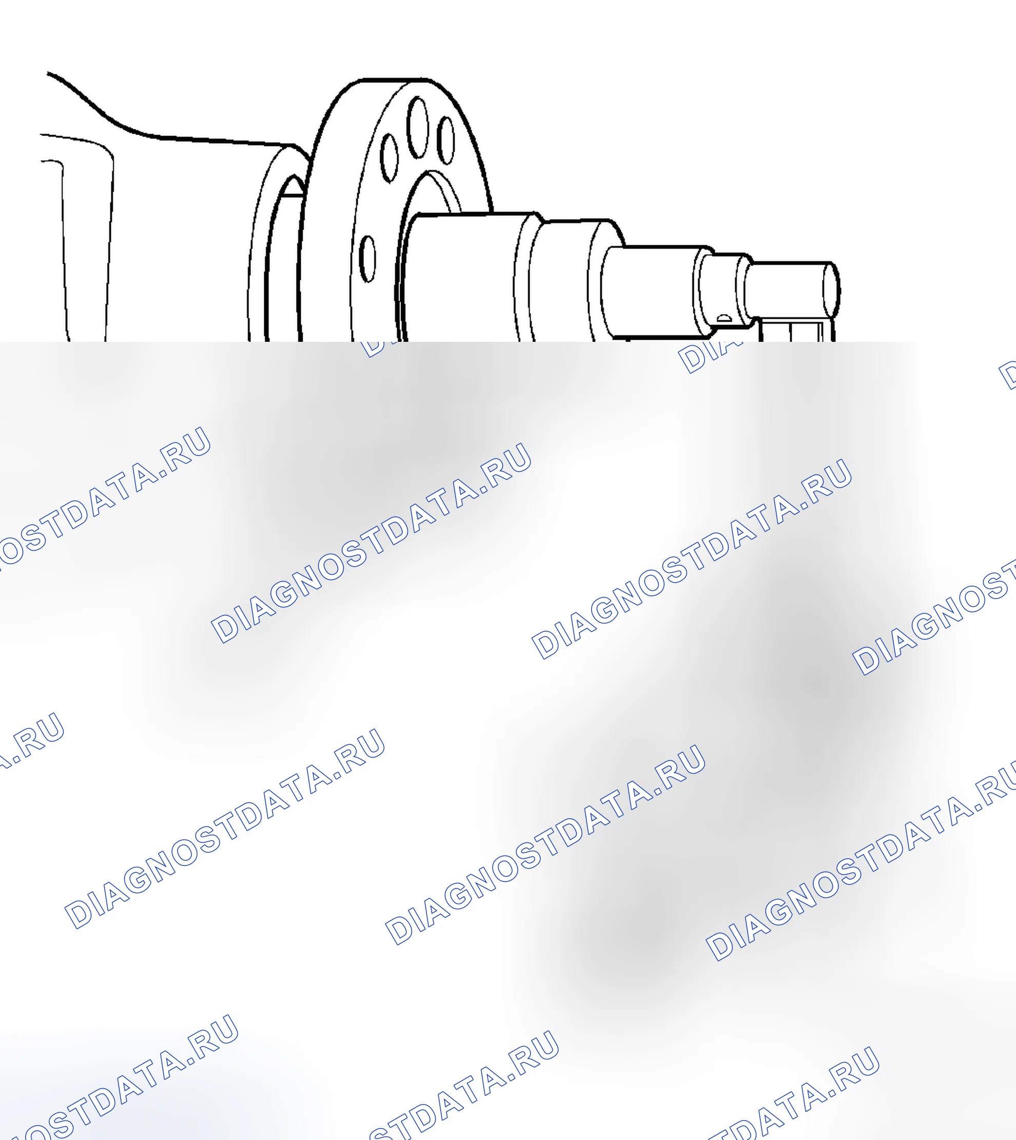 Рис. 202: ДЕМОНТАЖ. Dodge Dakota III