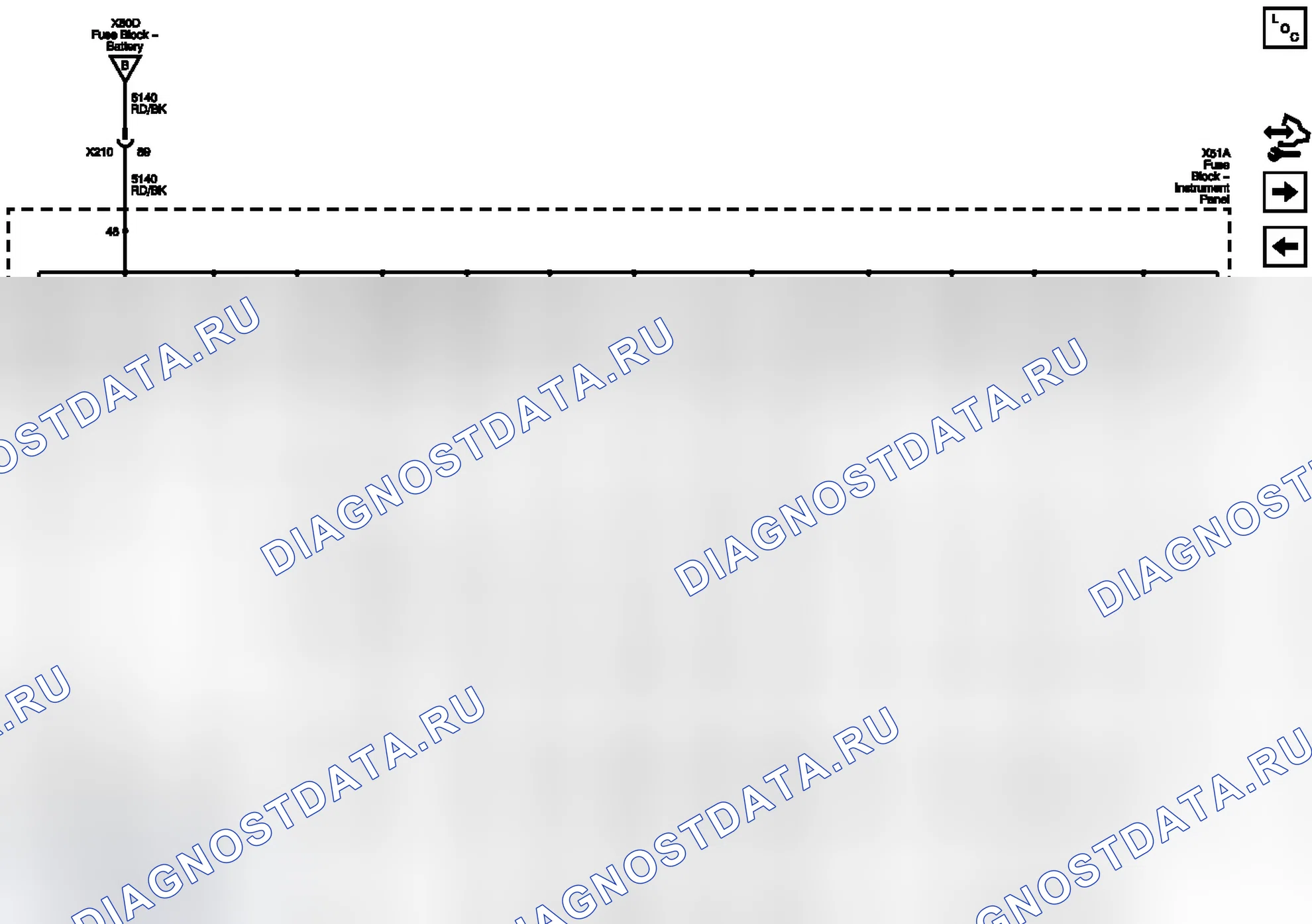 Рис. 59: F14DA, F15DA, F16DA, F17DA, F18DA, F19DA, F20DA, F21DA, F22DA, F23DA, 0, 1 и 2 Предохранители W F24DA F25DA F26DA. Buick Regal V