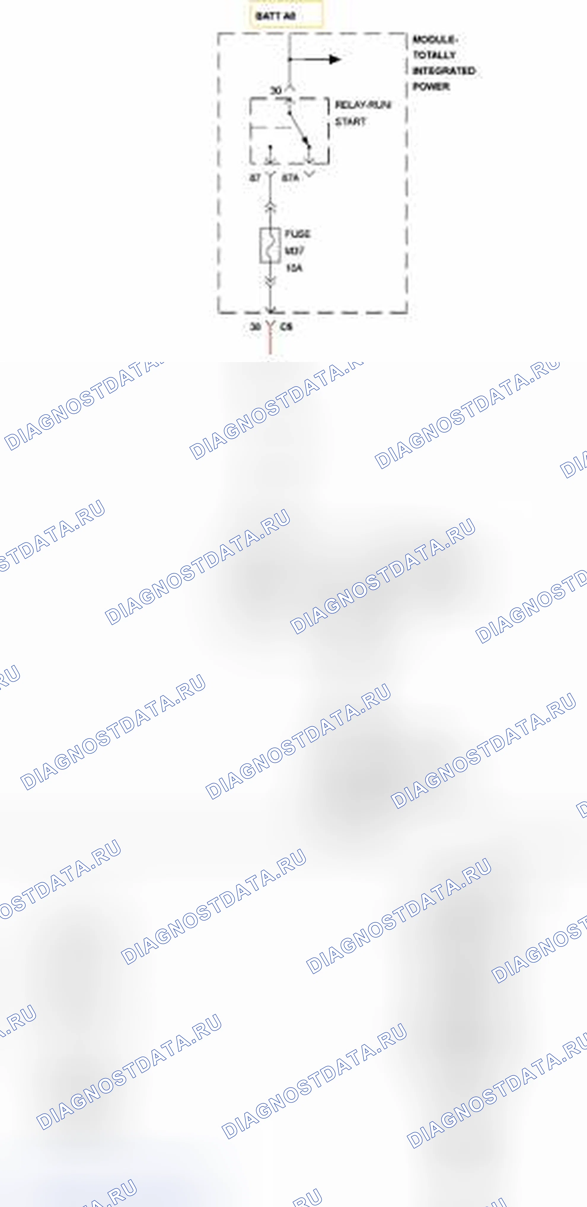 Рис. 14: Принципиальная схема. Jeep Liberty II