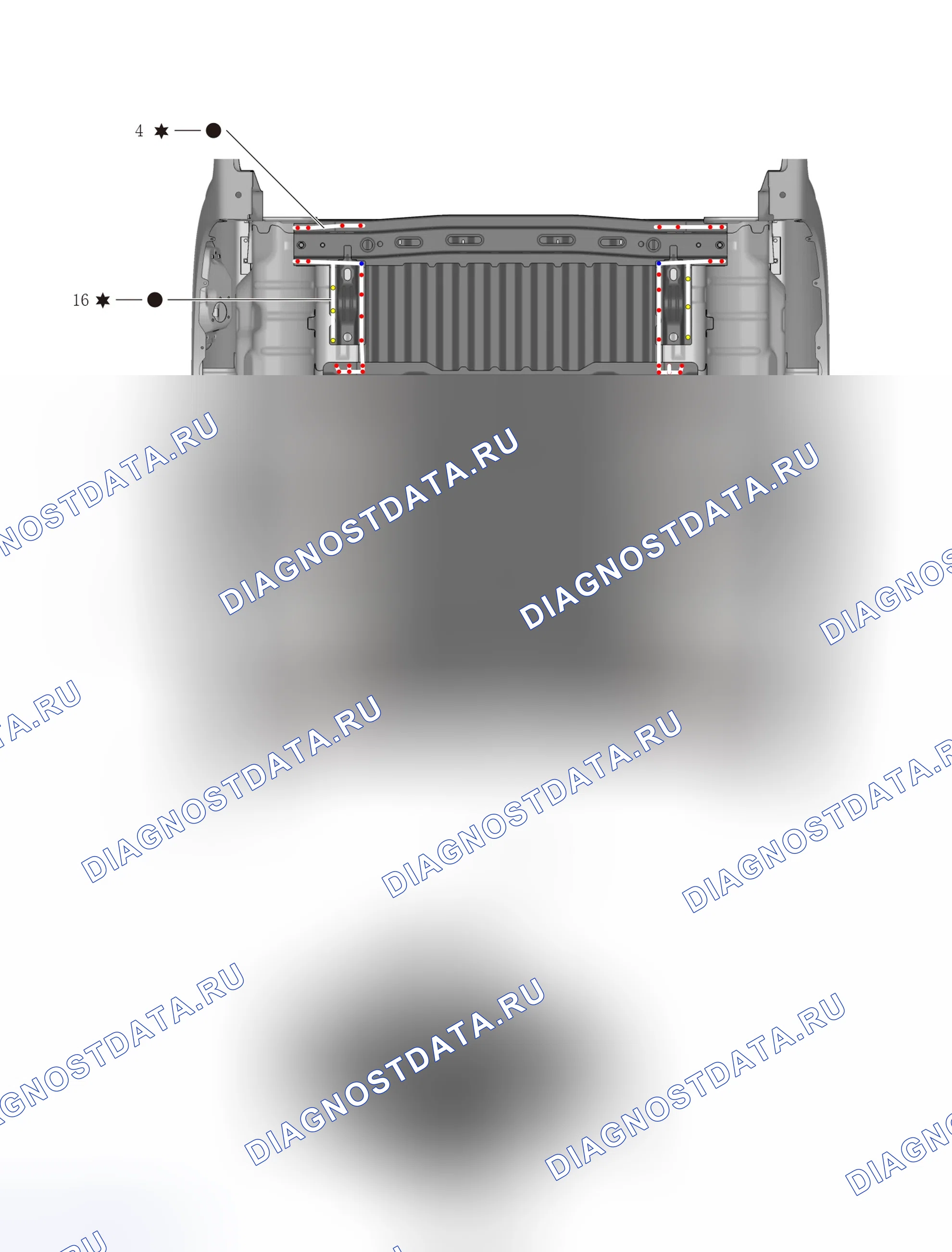Пол коробок — Great Wall Poer-Offroad. Great-Wall Poer Offroad I