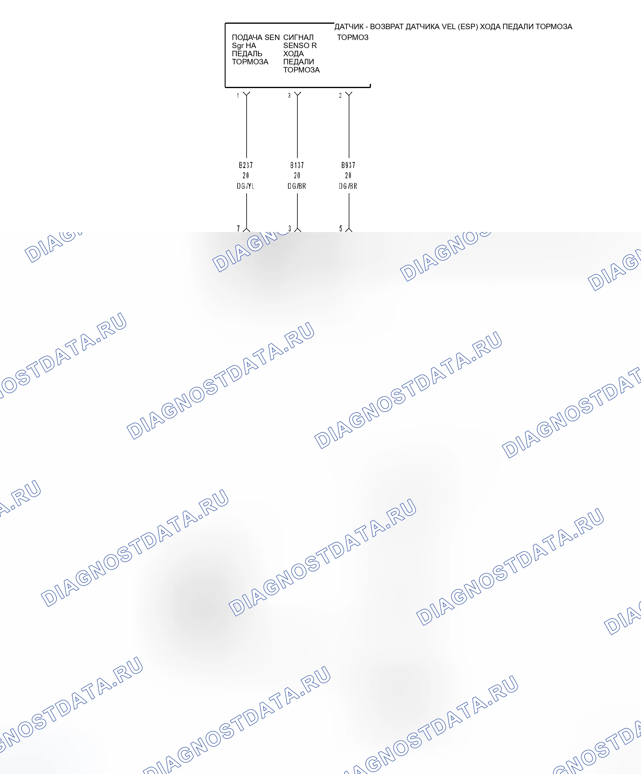 Рис. 167: Принципиальная схема. Dodge Magnum I