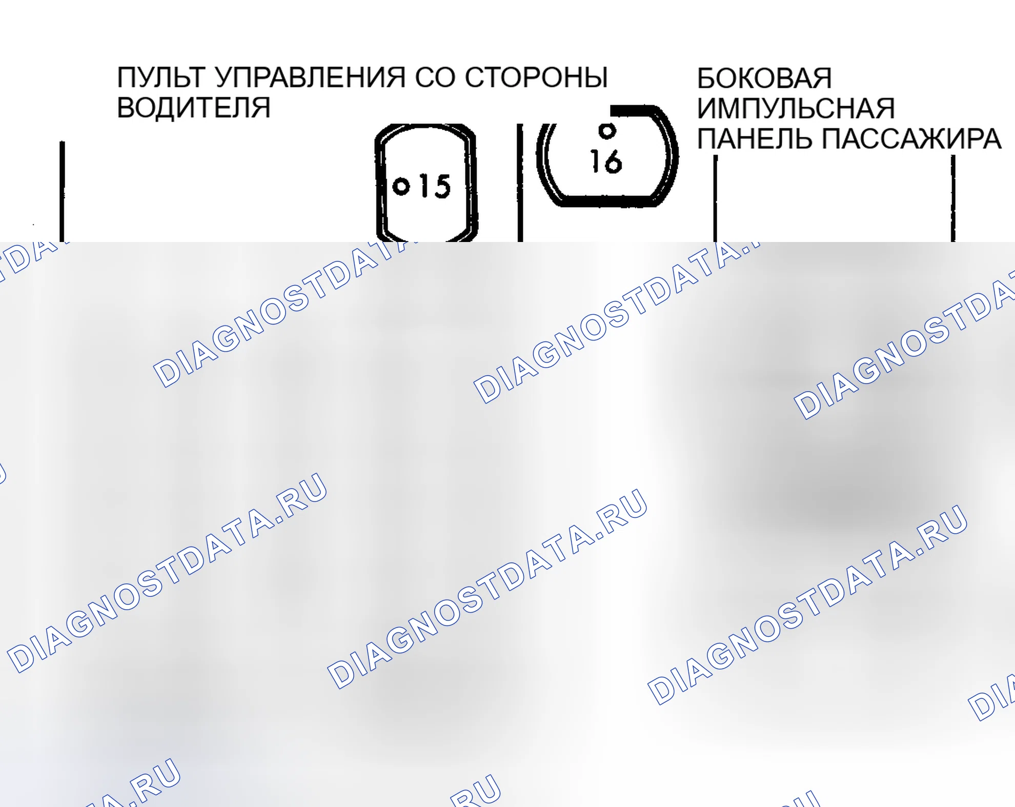 Рис. 18: ИДЕНТИФИКАЦИЯ ПАНЕЛИ ПРЕДОХРАНИТЕЛЕЙ ПАССАЖИРСКОГО САЛОНА (1984-87). Toyota Corolla VI