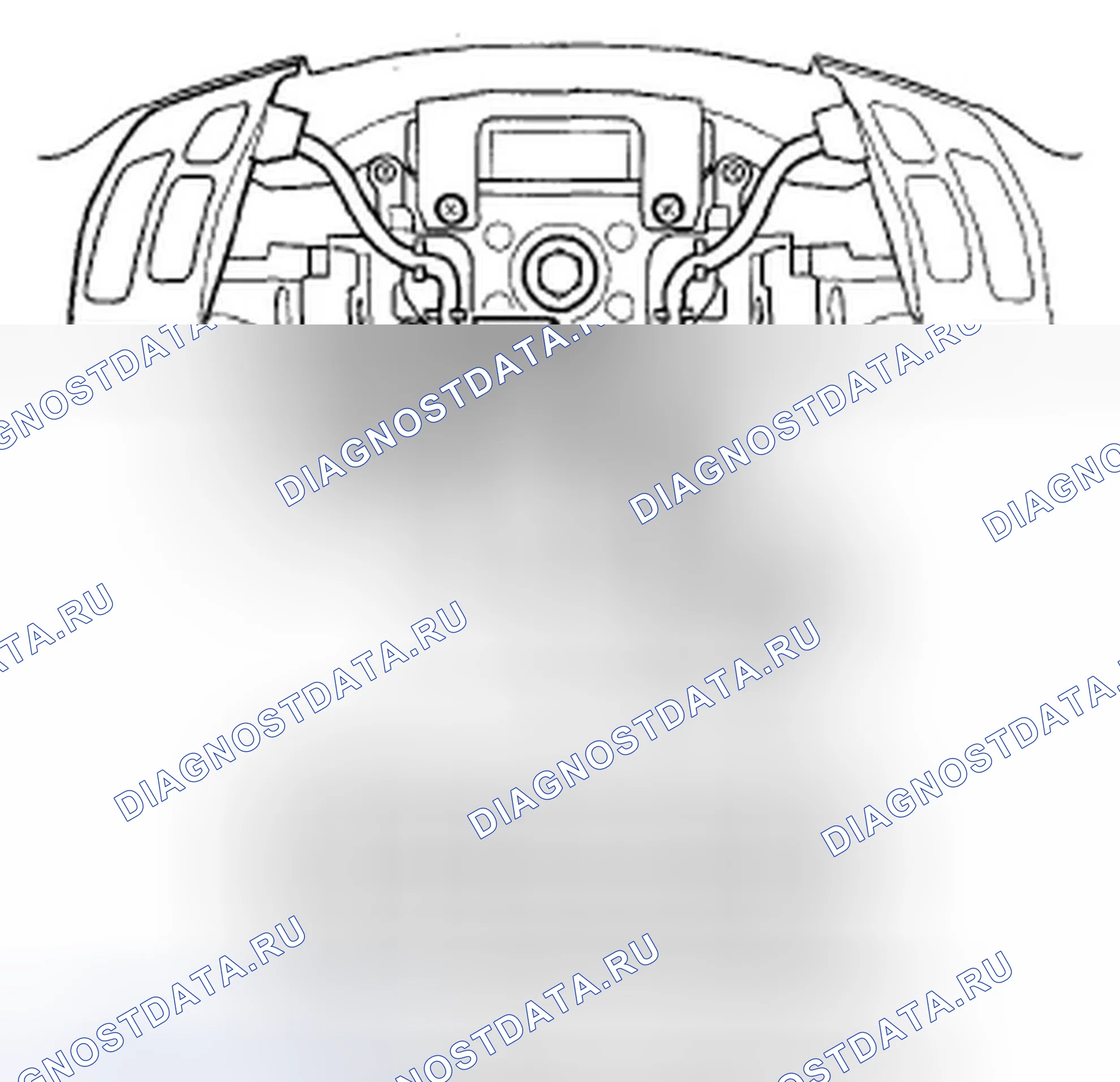 Рис. 20: Модели '05 и' 06-08 без навигации. Acura TSX I