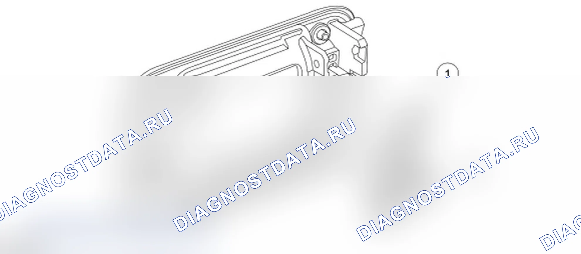 Рис. 42: Цилиндр дверного замка. Lincoln Mark LT