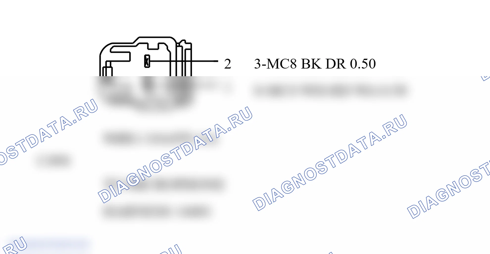 Распиновка разъёма Microphone. Ford Tourneo Connect I рестайлинг
