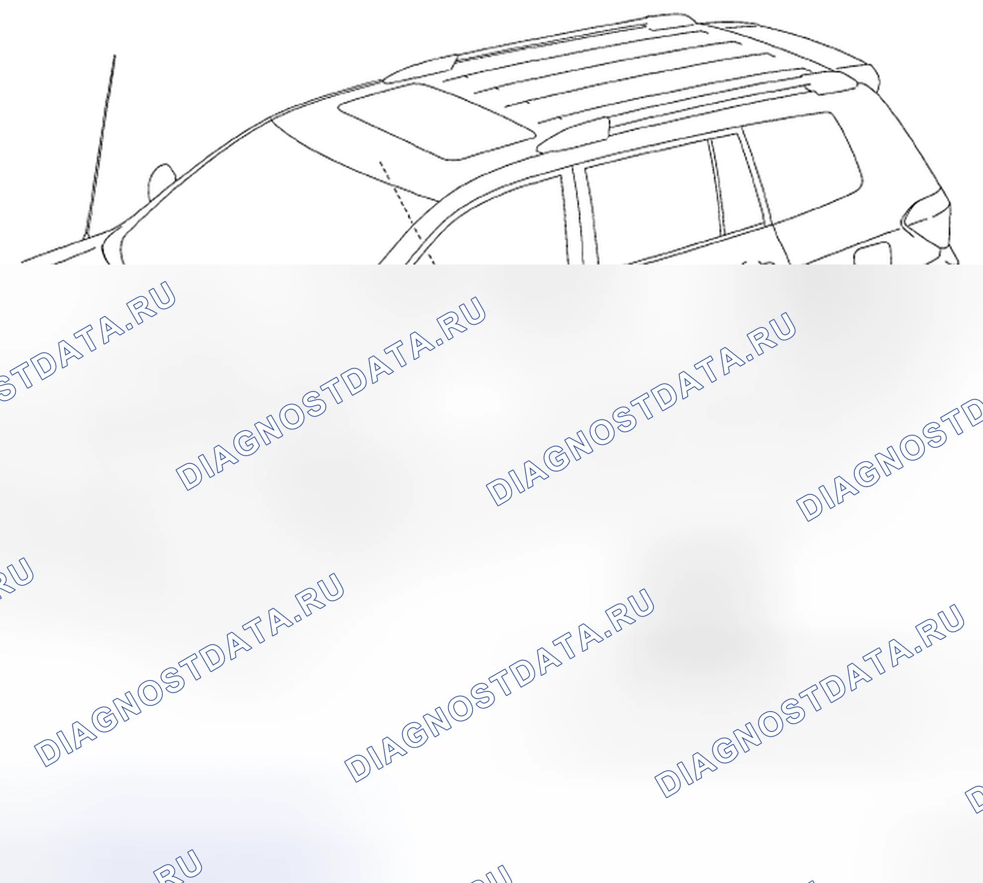 Рис. 456: КОМПОНЕНТЫ. Toyota Highlander II