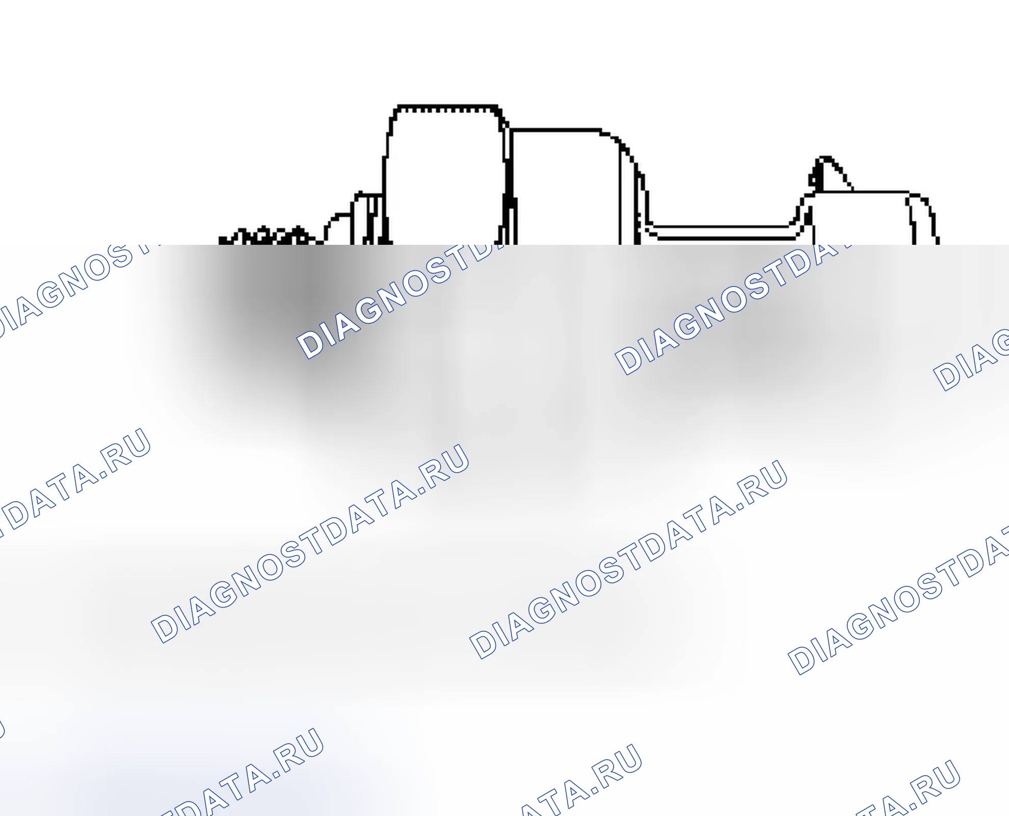 Рис. 21: Датчик давления управления впрыском. Ford Econoline E150 