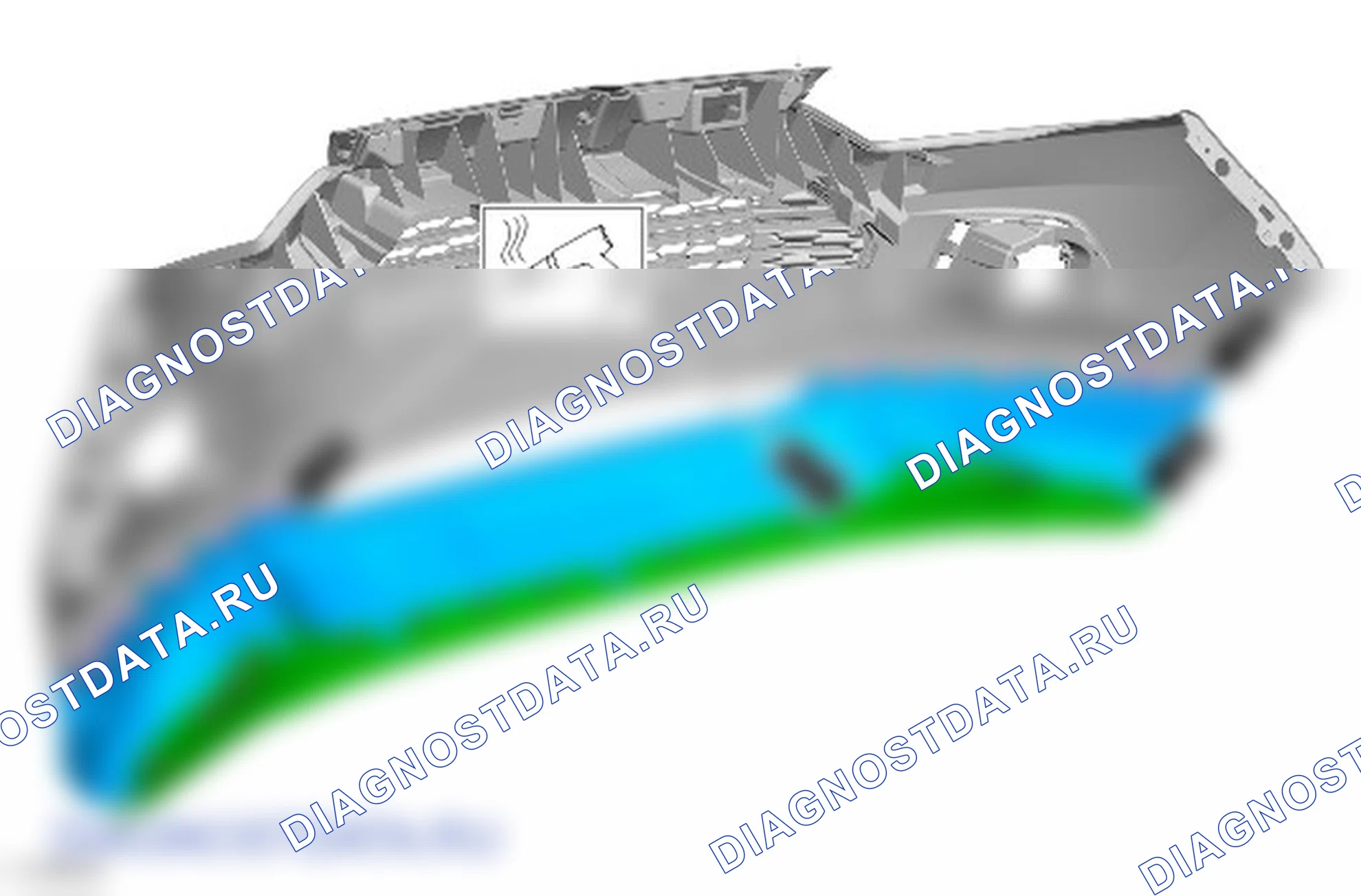 Разборка и сборка кожуха переднего бампера. Ford EcoSport II