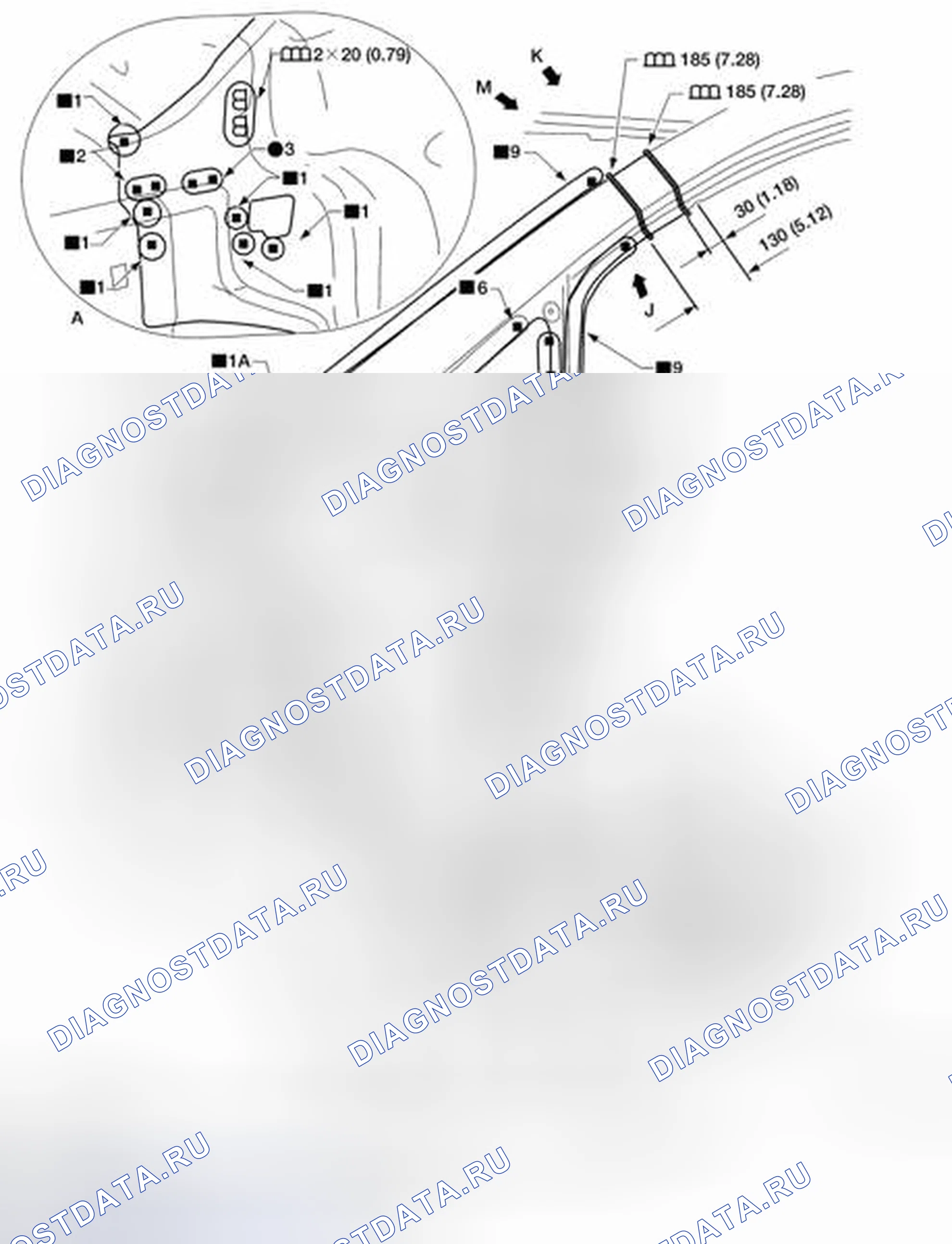 Рис. 180: Передняя стойка. Nissan Leaf I