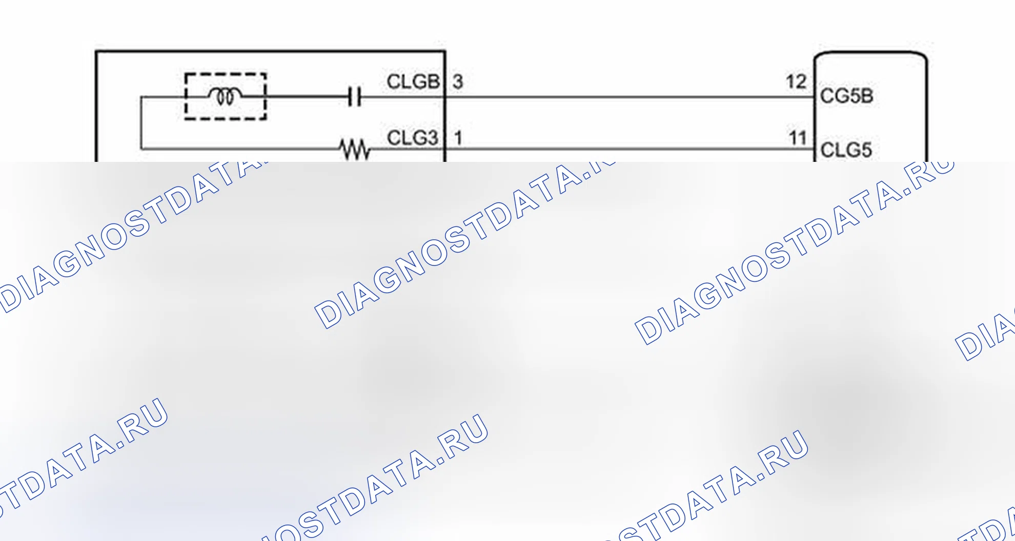 Рис. 230: электросхема. Toyota Corolla X рестайлинг