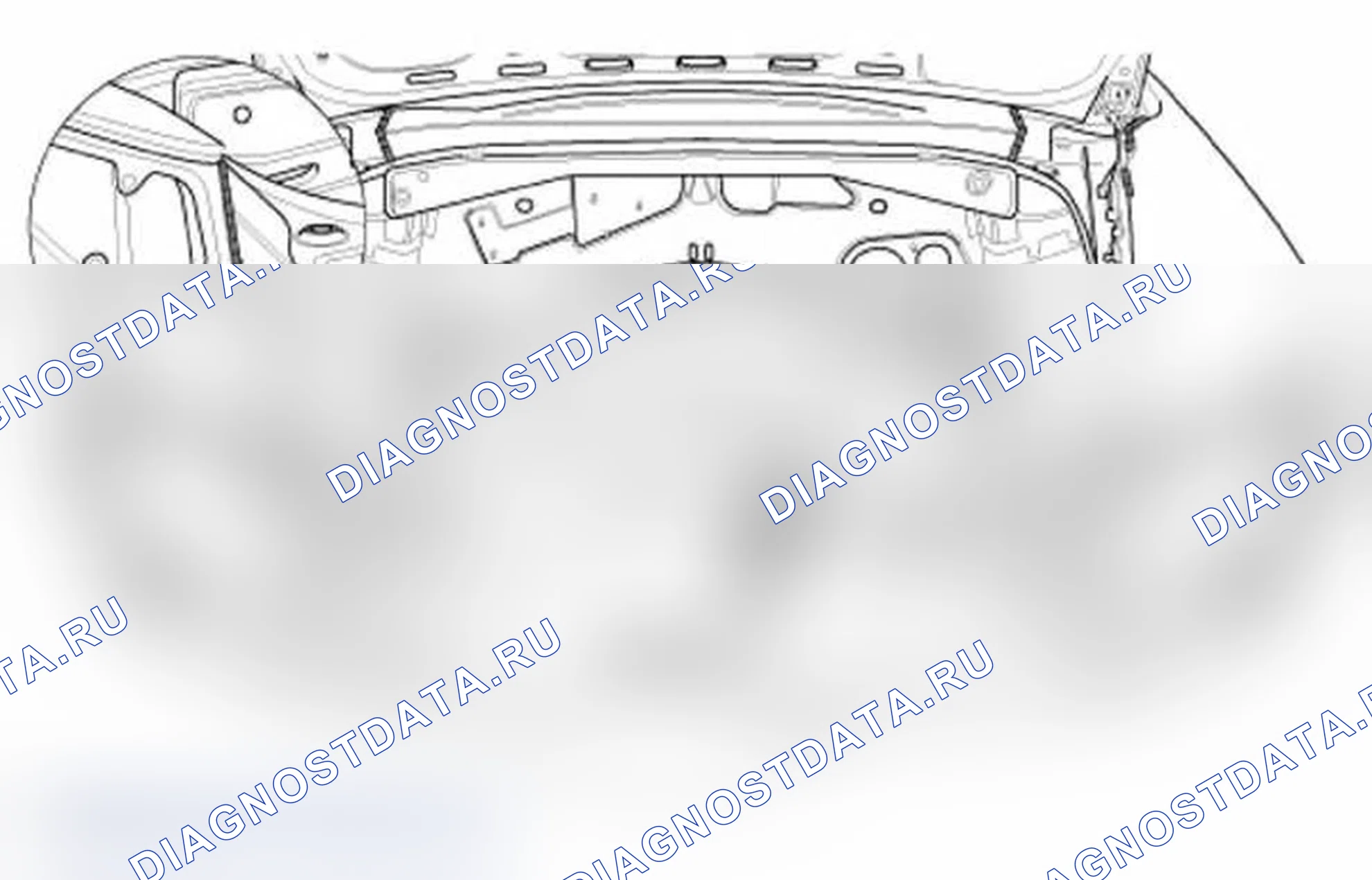 Рис. 54: Верх заднего конца. Porsche Boxster S 986 рестайлинг