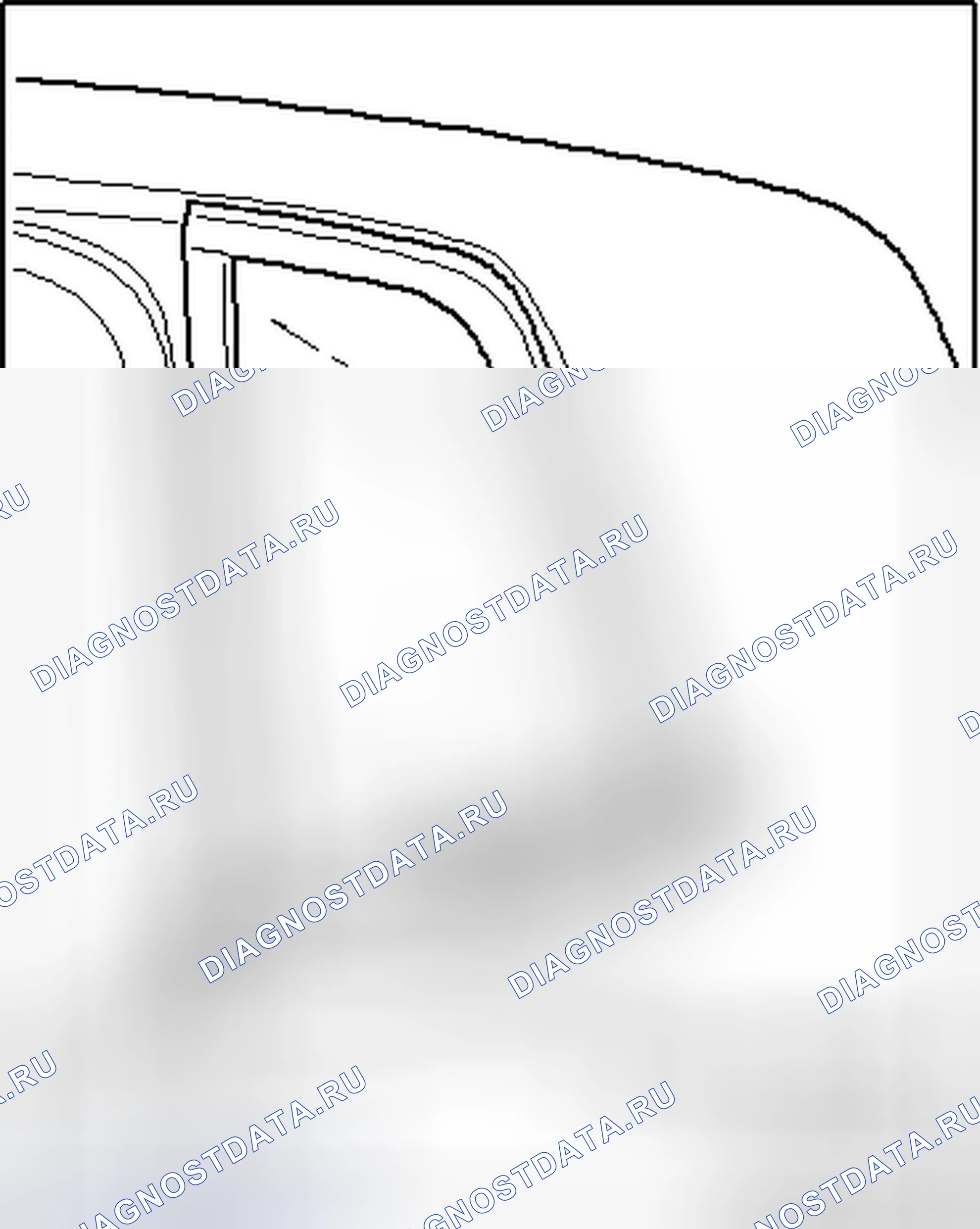 Рис. 53: НЕПОВРЕЖДЕННОЕ БОКОВОЕ ОКНО, ДЕМОНТАЖ. Volkswagen Tiguan I