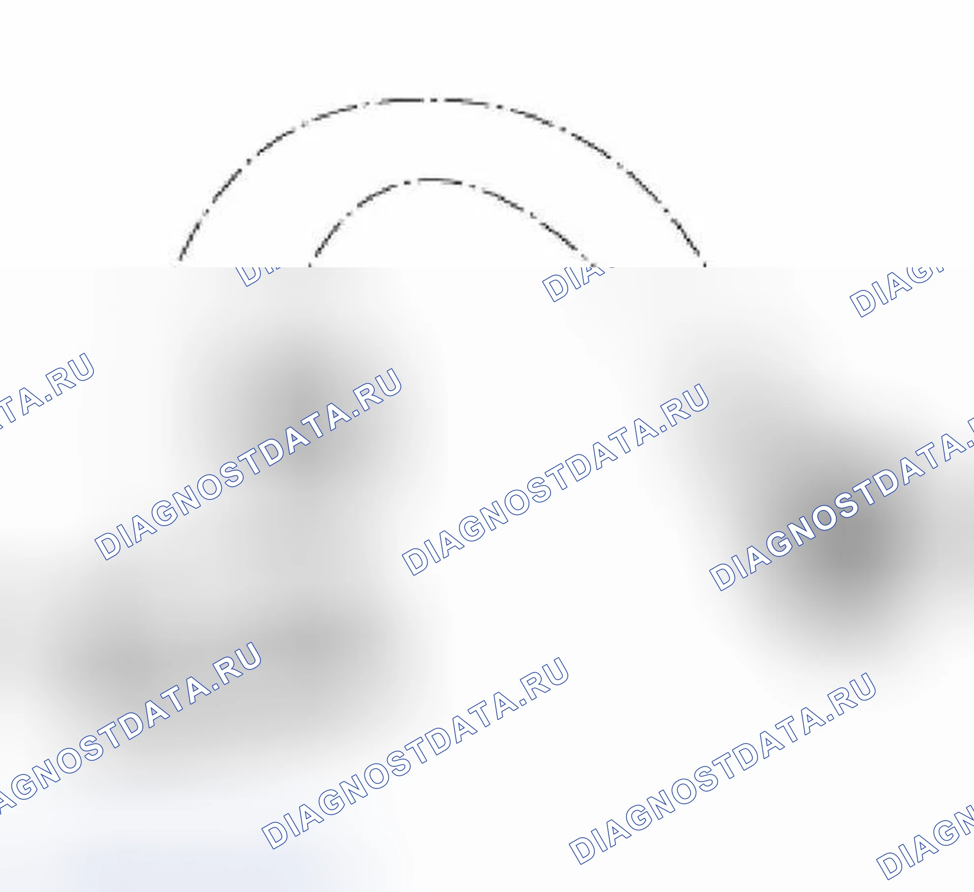 Рис. 317: 24 6 060 Тестовый кабель, 16-контактный. BMW X5 E53 рестайлинг