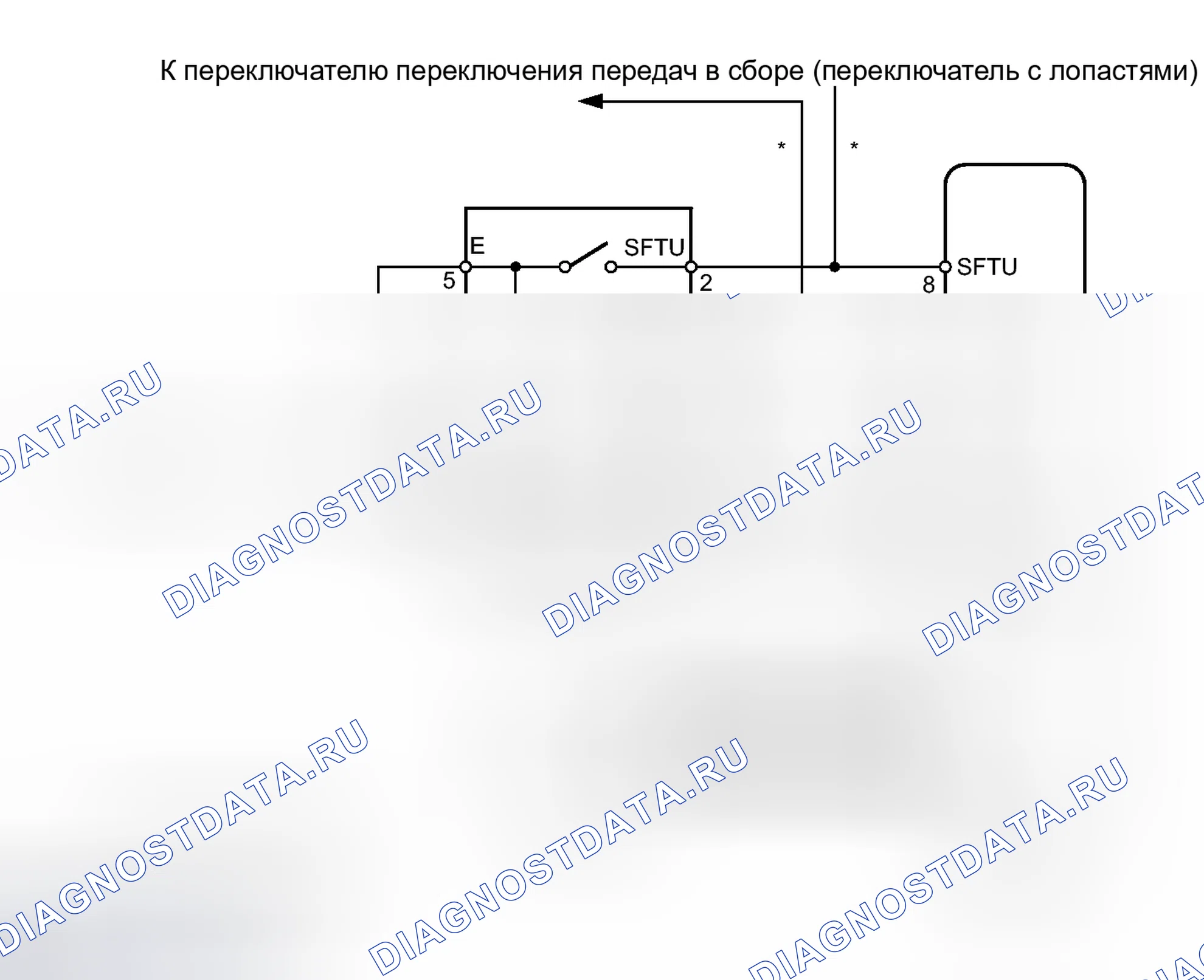 Рис. 626: электросхема. Honda Accord IV