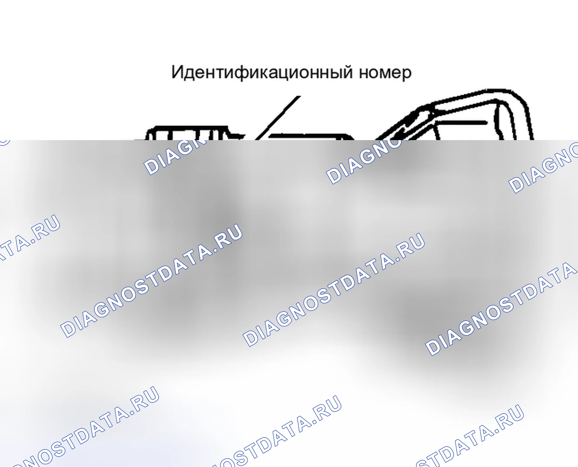 Рис. 1: ИДЕНТИФИКАЦИЯ. Suzuki Grand Vitara I