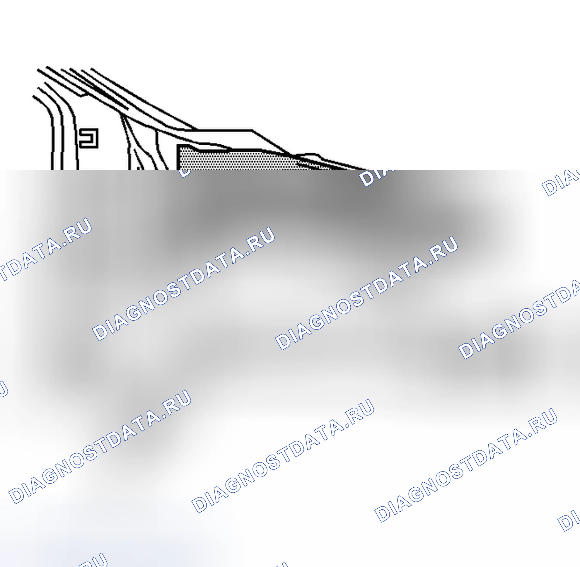 Рис. 185: Порядок демонтажа. Buick Rendezvous I