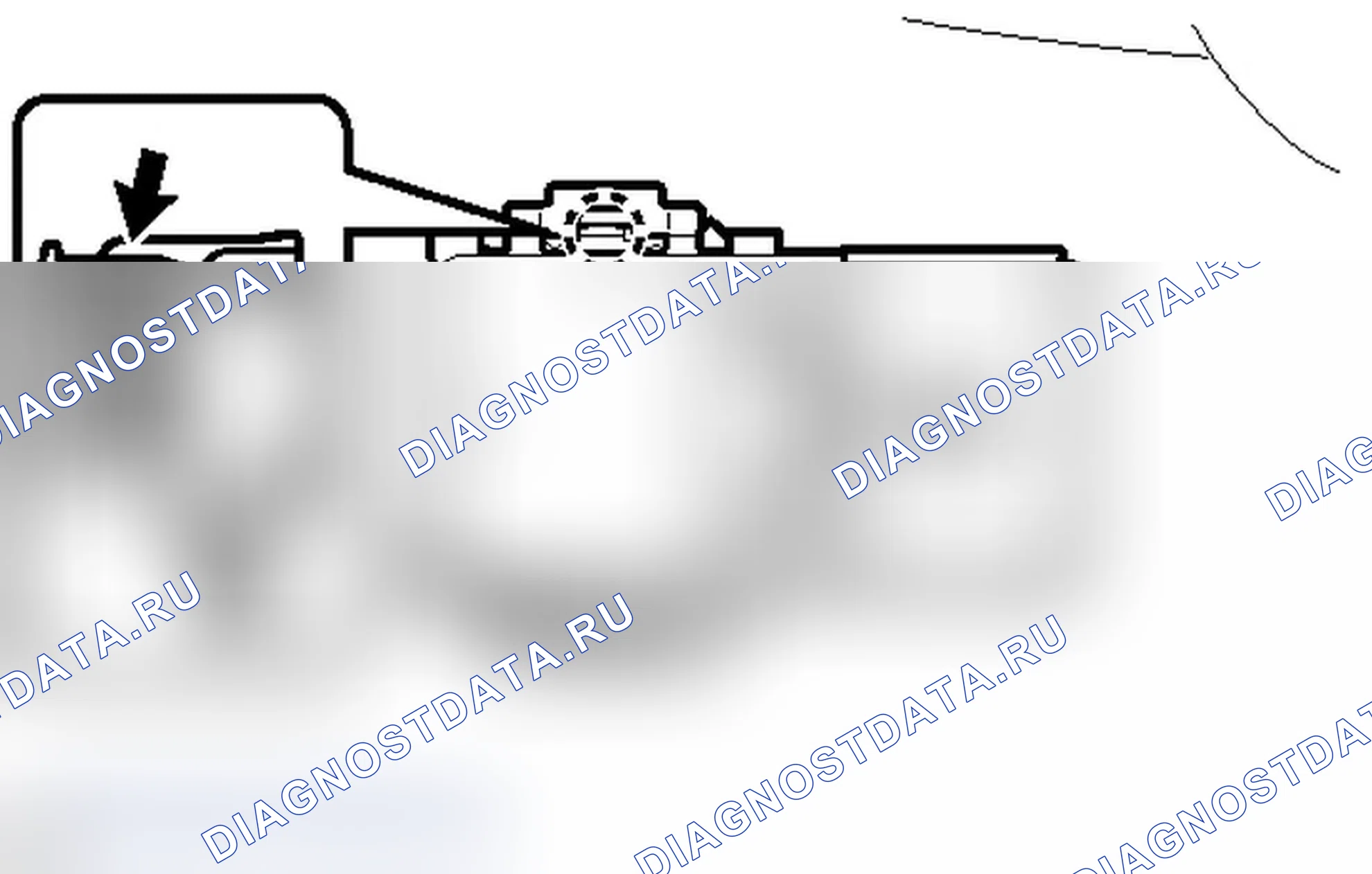 Рис. 85: ДЕМОНТАЖ. Toyota Land Cruiser 200 рестайлинг