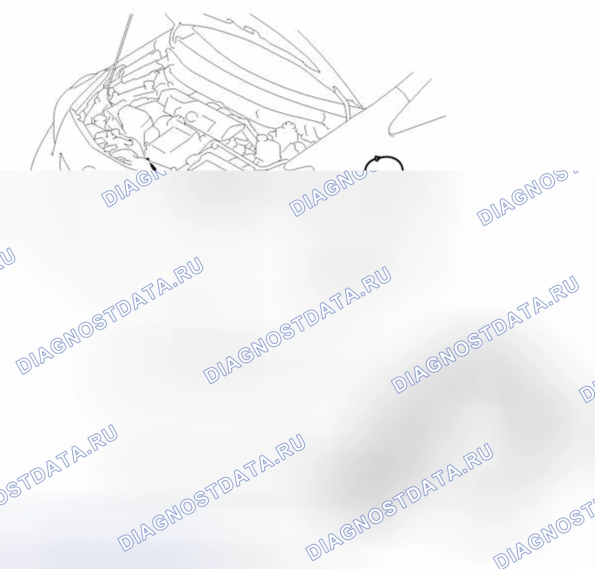 Рис. 74: ИЛЛЮСТРАЦИЯ. Toyota Prius V I