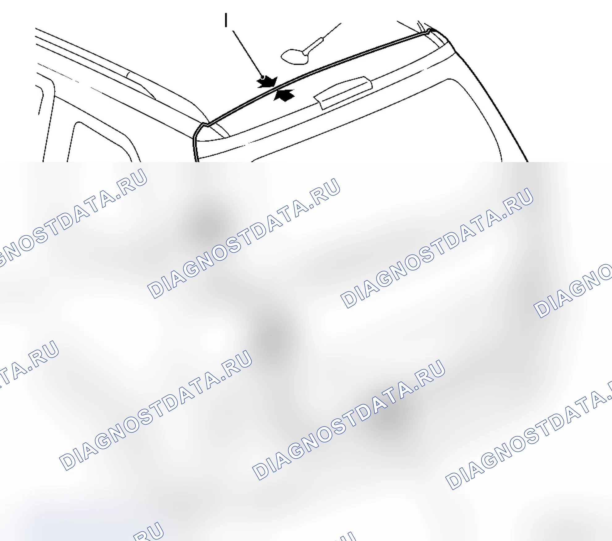Демонтаж и установка задней откидной двери. Opel Zafira B