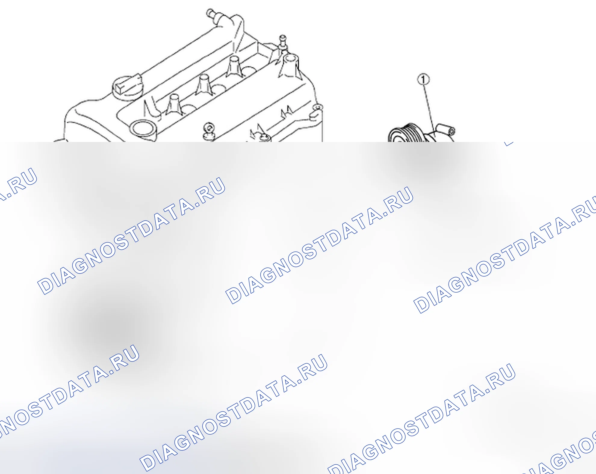Рис. 57: РАЗБОРКА / СБОРКА ДВИГАТЕЛЯ [L3]. Mazda 5 I рестайлинг