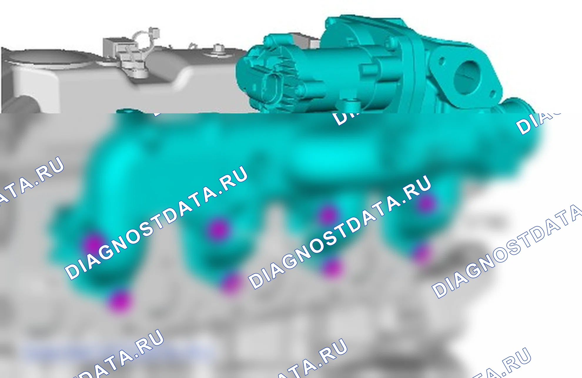 рециркуляция отработавших газов (EGR) Клапан: описание и работа. Ford C-MAX I рестайлинг