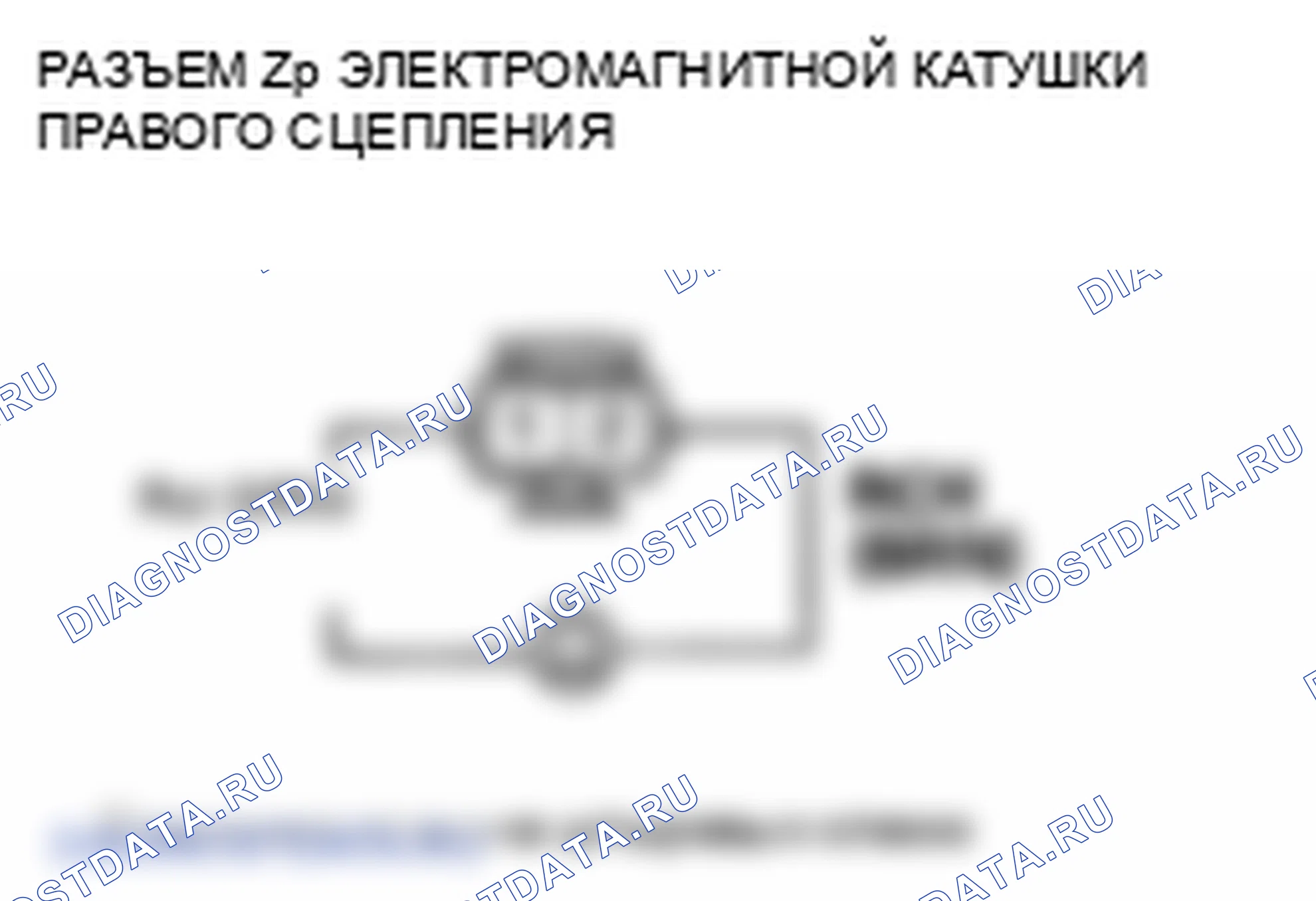 Рис. 34: расшифровка кода ошибки 53-2, 55-1, 56-1, 57-1, 58-1: Неисправность цепи электромагнитной катушки правого сцепления. Honda Pilot II