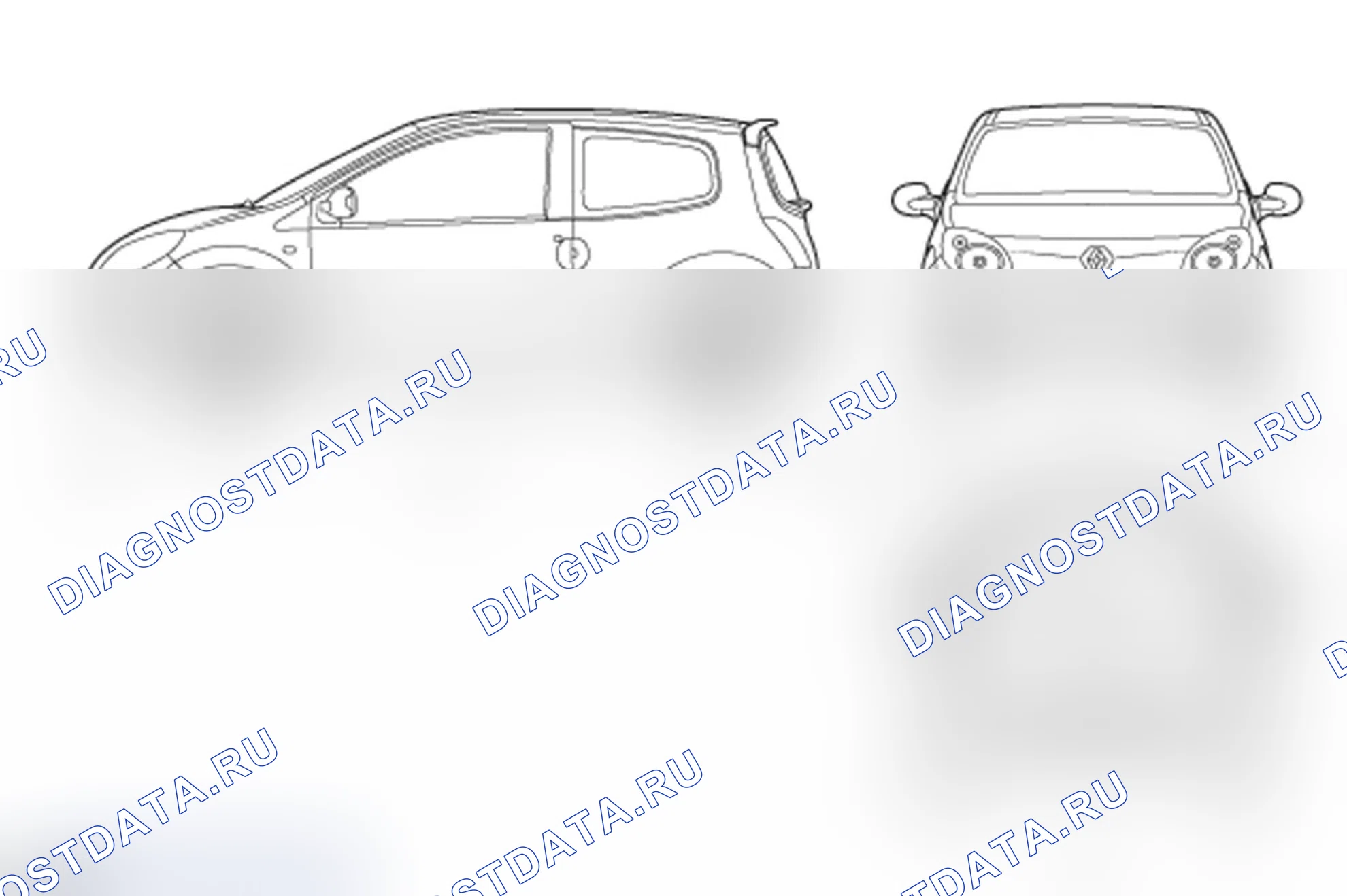 Технические характеристики автомобиля. Renault Modus I