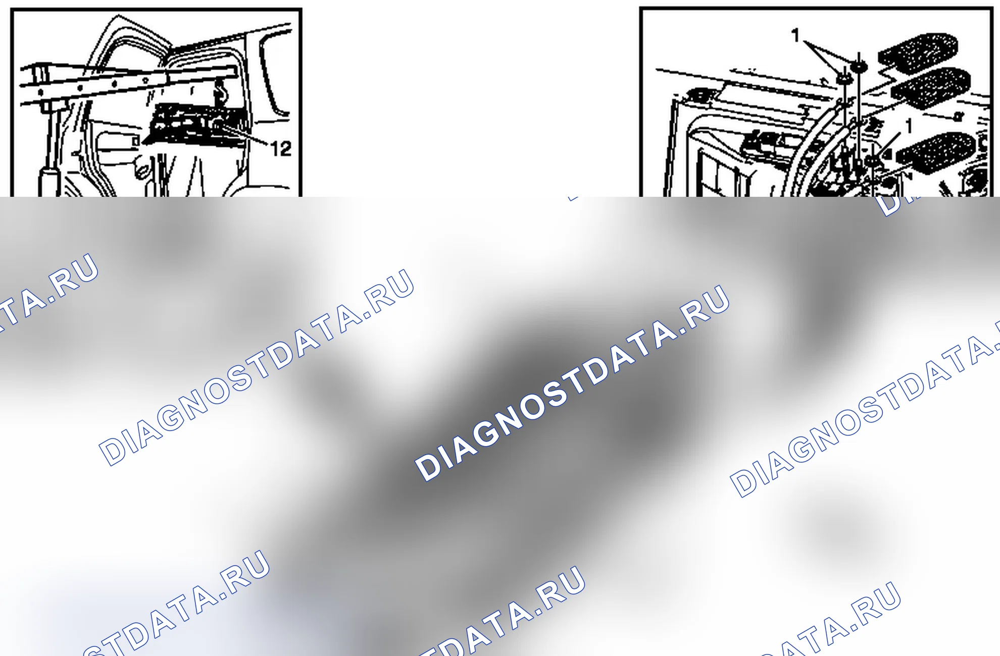 Рис. 38: Замена аккумуляторной батареи двигателя привода и подготовка к транспортировке. Chevrolet Tahoe III