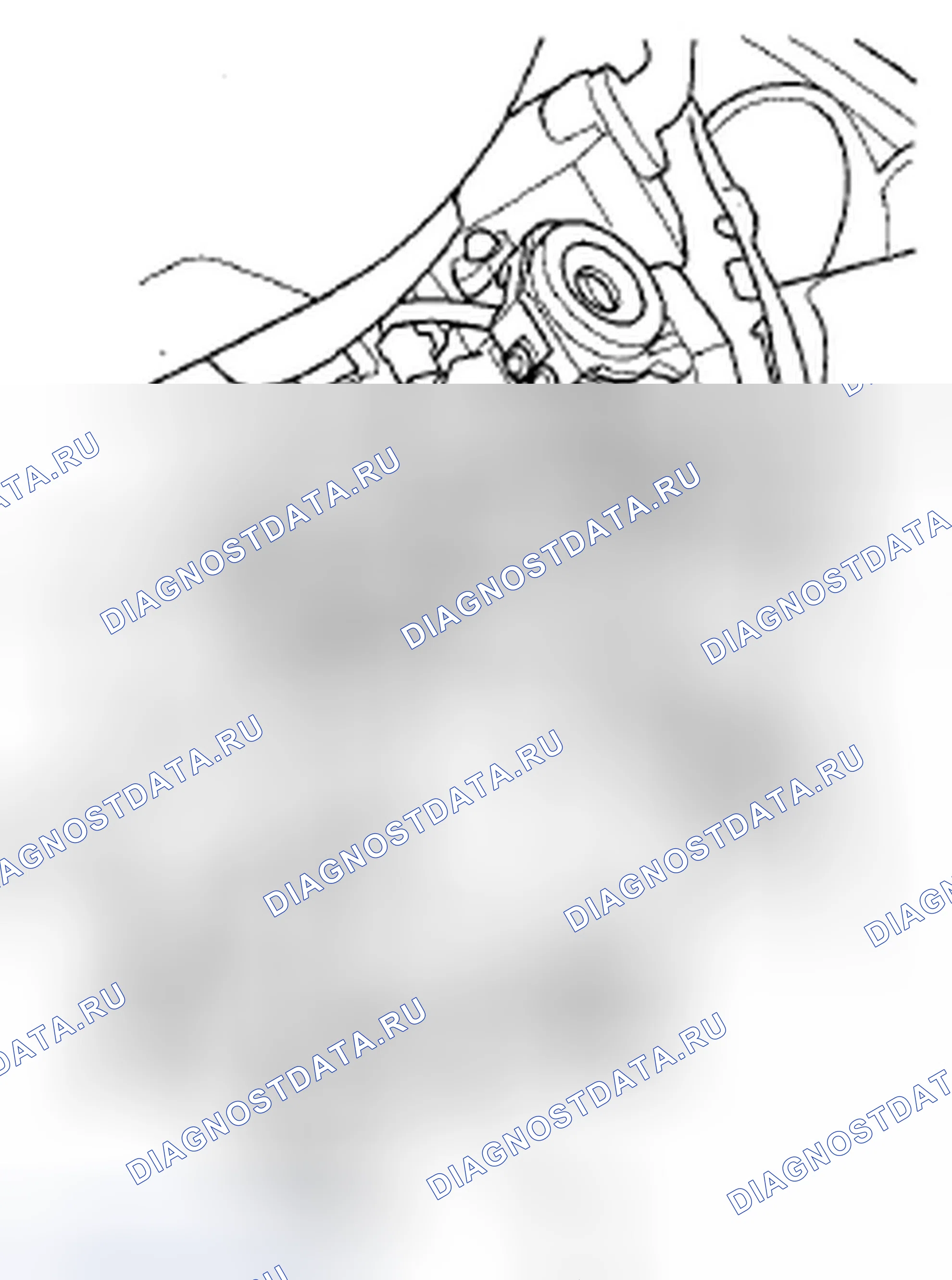 Рис. 14: Замена выключателя зажигания. Acura ZDX I
