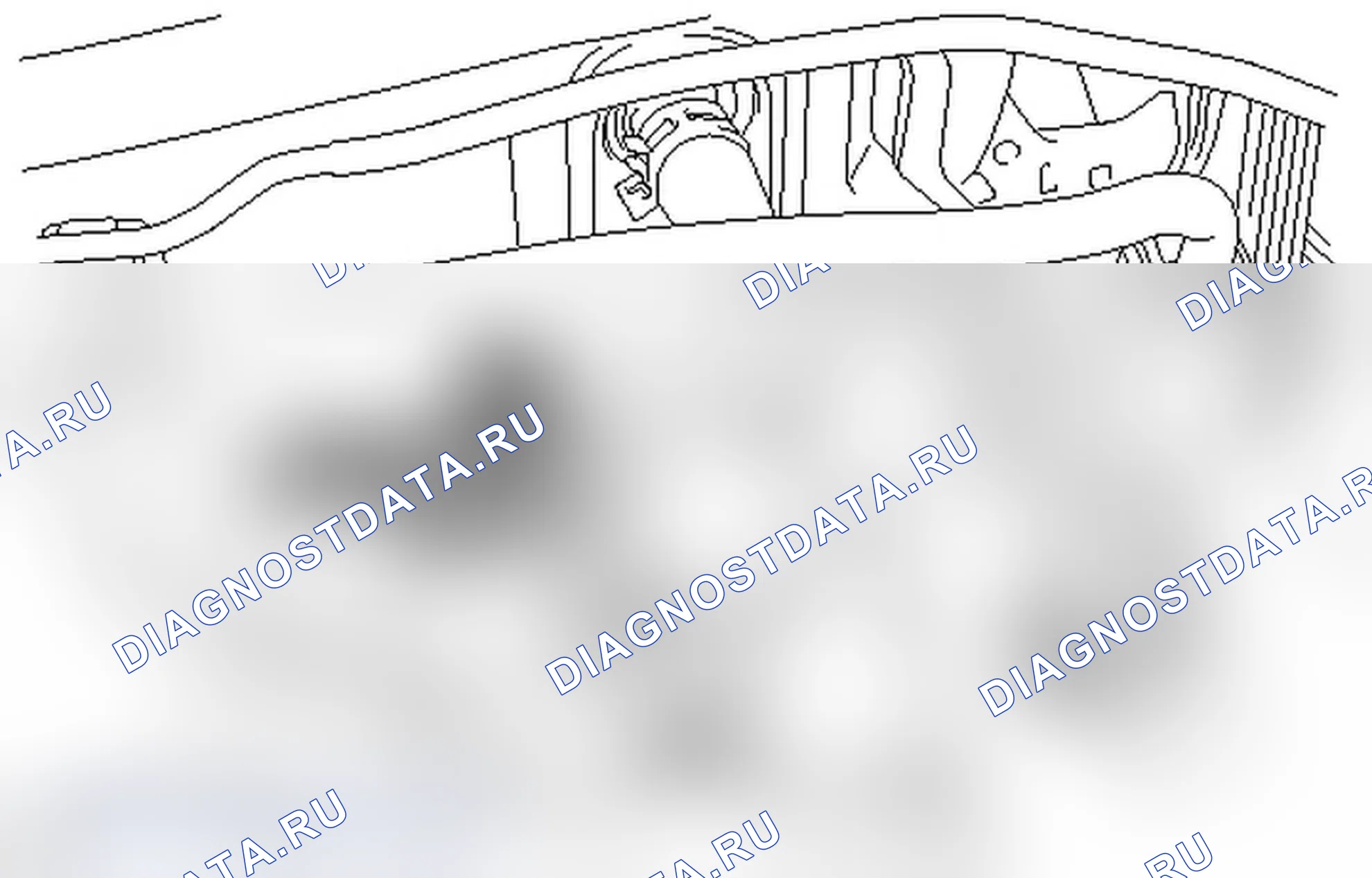 Рис. 87: ДЕМОНТАЖ. Toyota Prius PHV pre-III