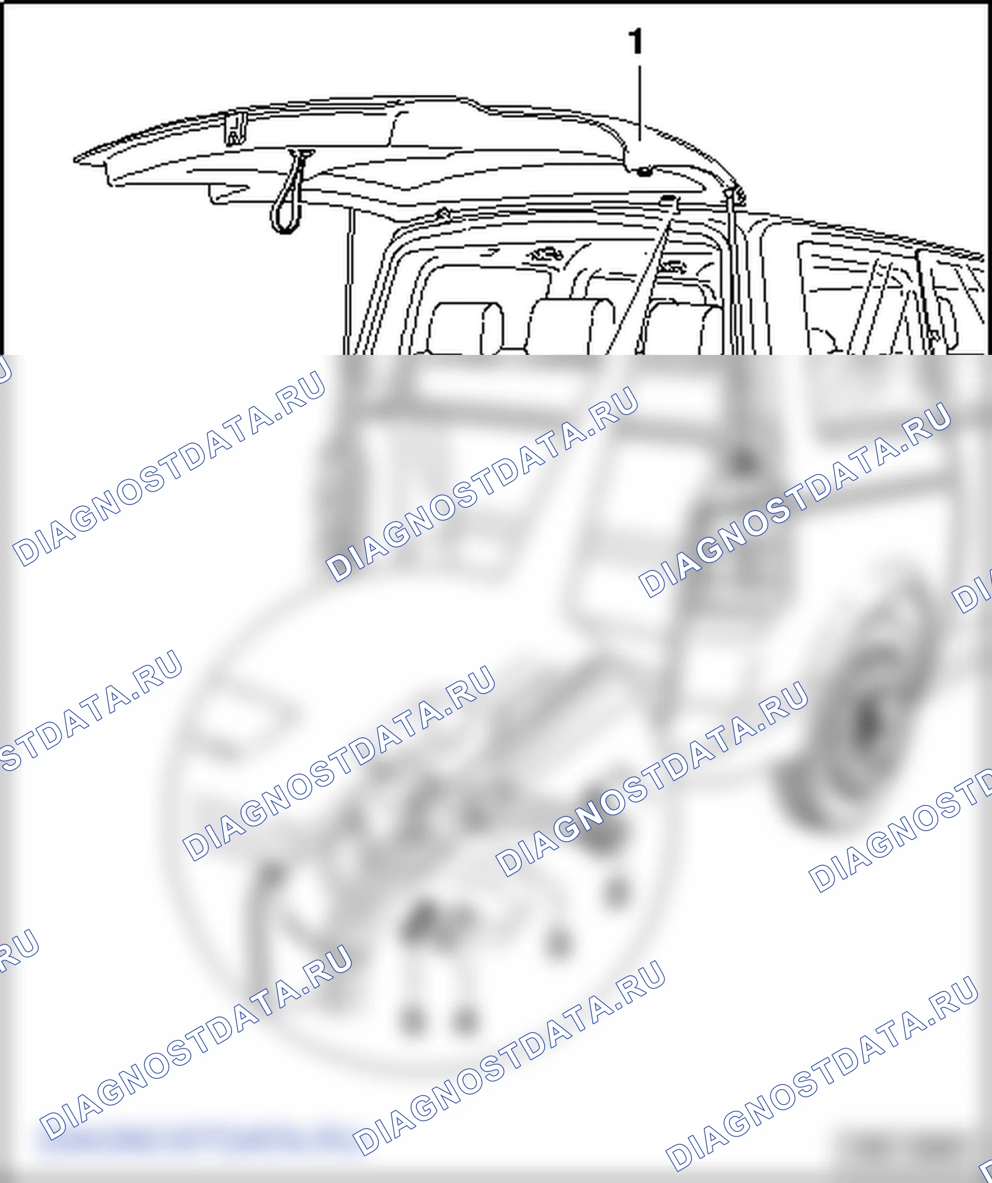 Дверь багажного отсека. Volkswagen Transporter T5