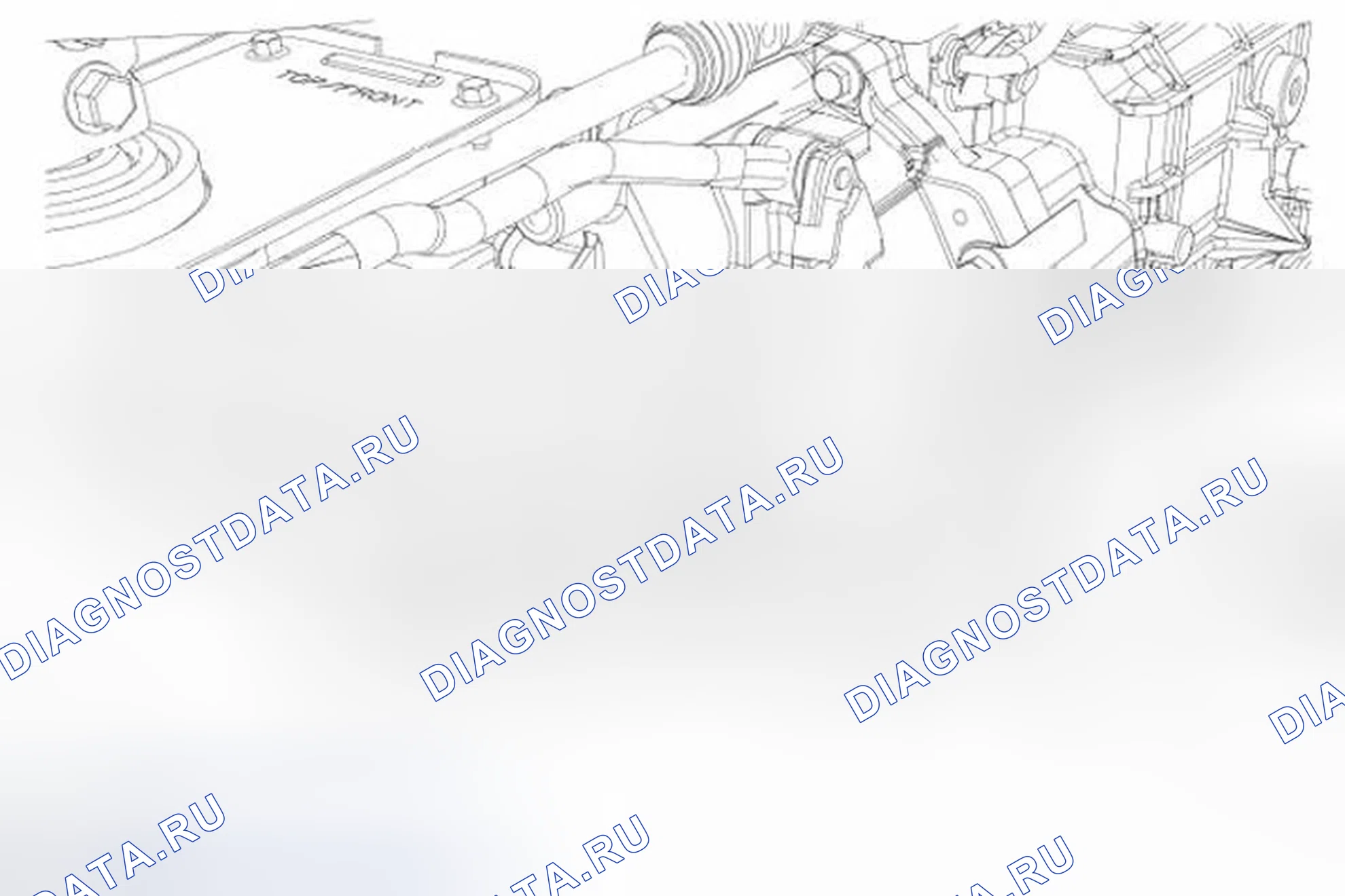 Рис. 136: Датчик скорости выходного вала (OSS). Ford Mustang V рестайлинг 2