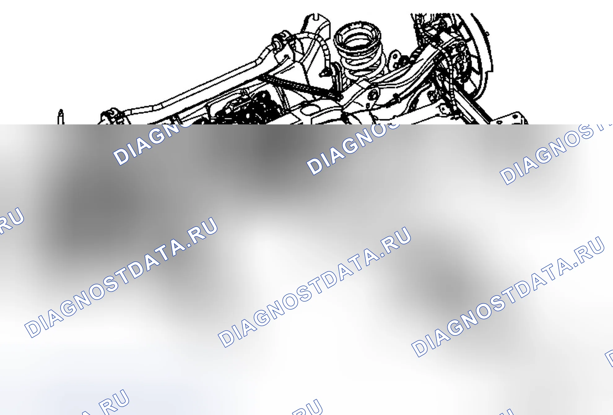 Рис. 4: Замена корпуса сцепления модуля привода задних колес. Chevrolet Captiva I рестайлинг