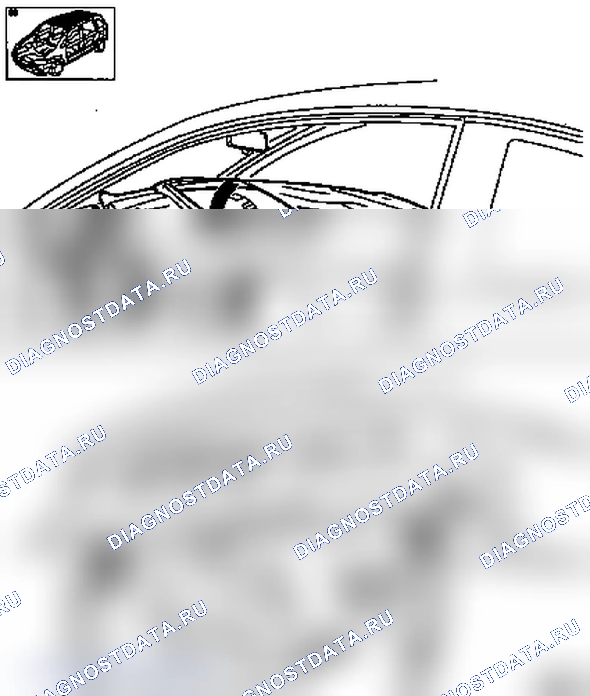 Снятие и установка фигурного потолка (модель F07). Opel Astra G