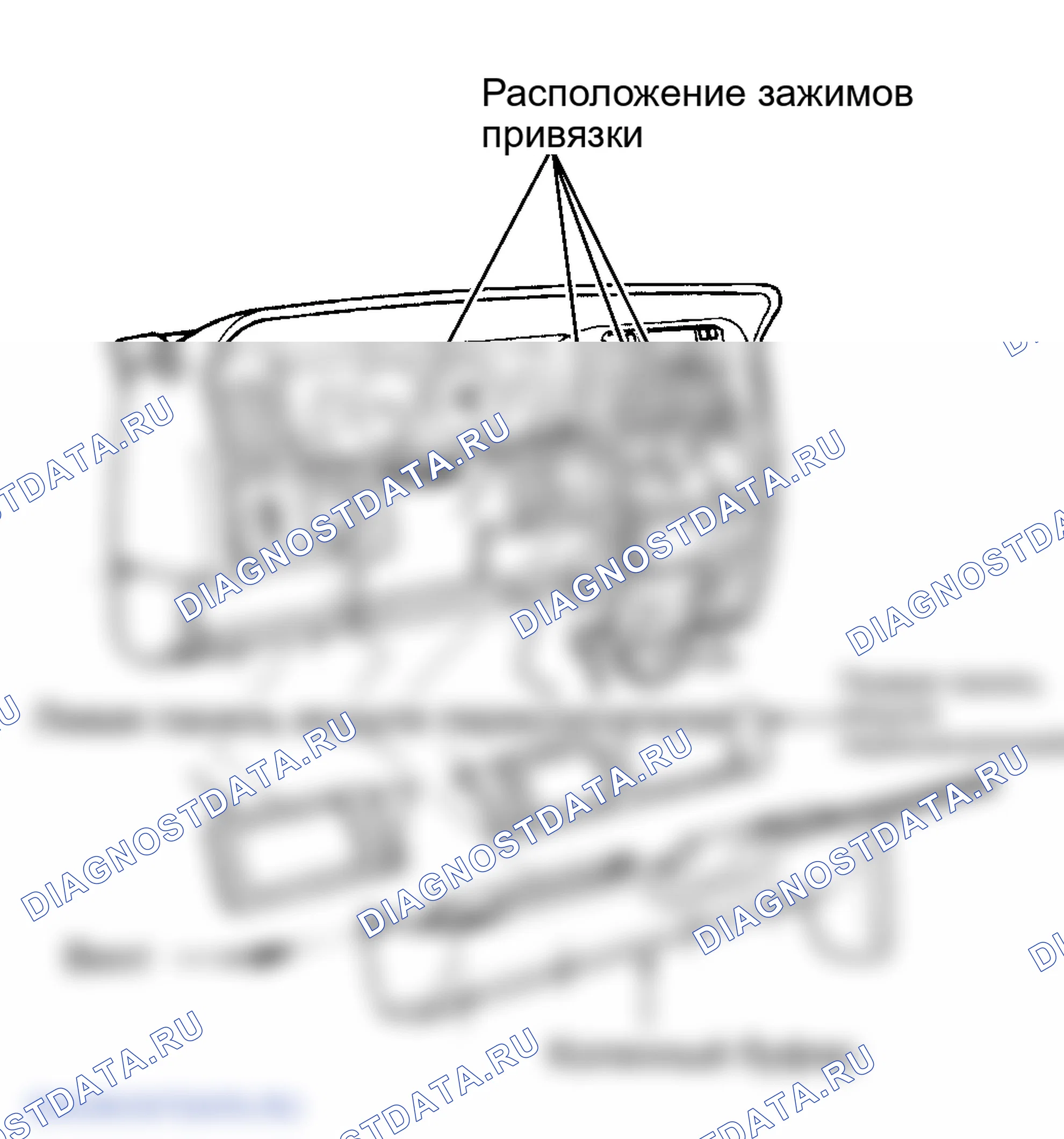 Рис. 1: Демонтаж и монтаж. Jeep Grand Cherokee ZJ рестайлинг