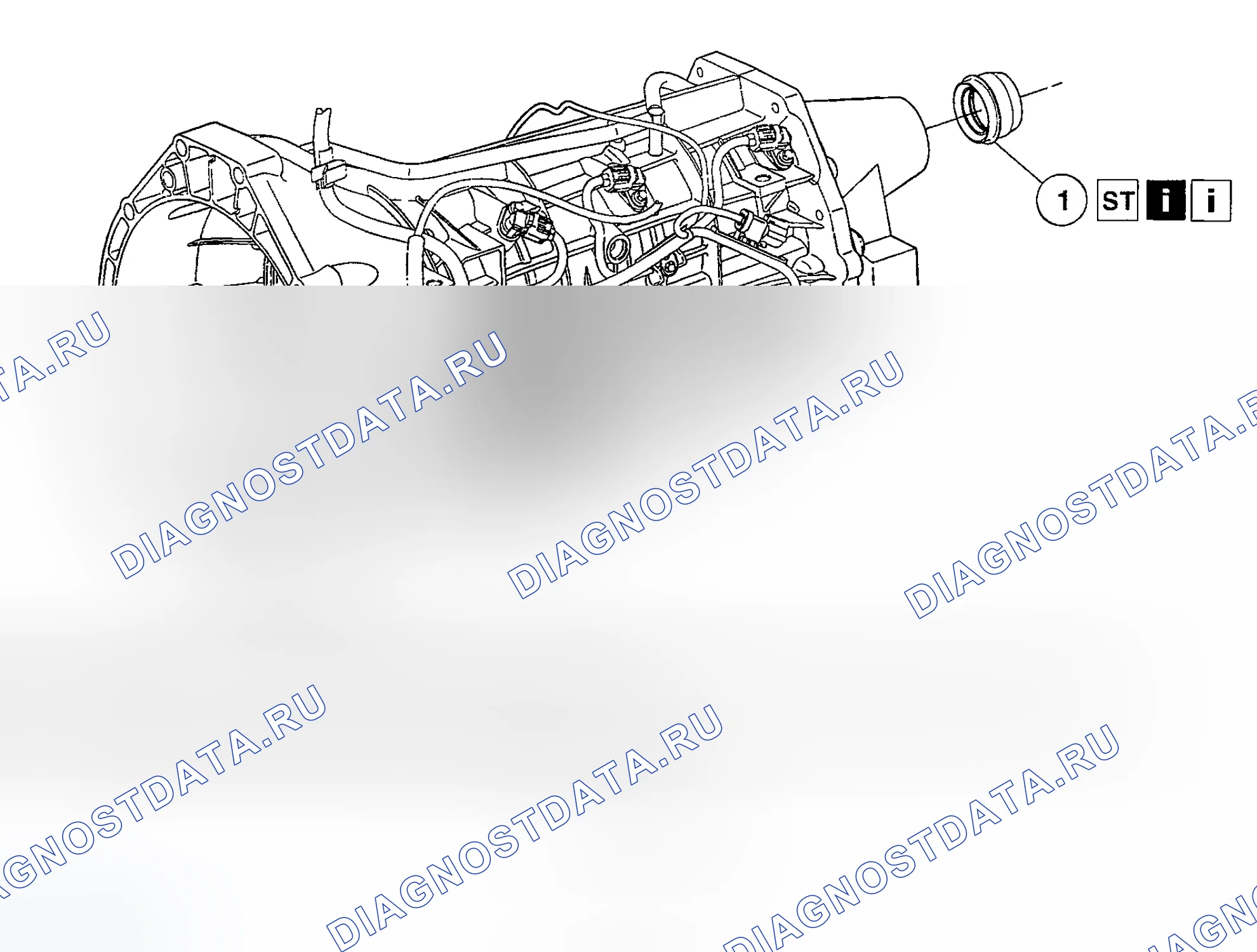 Рис. 269: Демонтаж и монтаж. Hyundai Nexo I