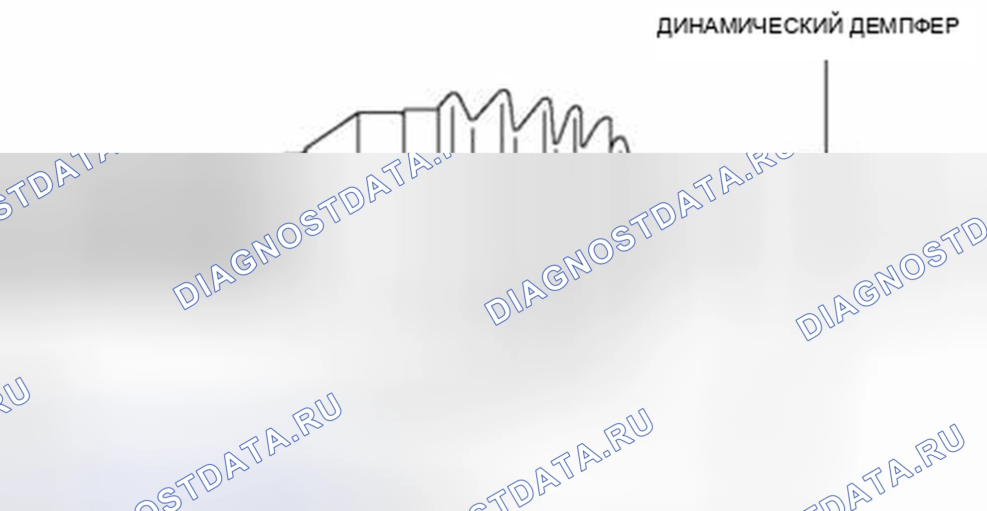 Рис. 25: Примечание к узлу динамического демпфера. Audi Q8 I