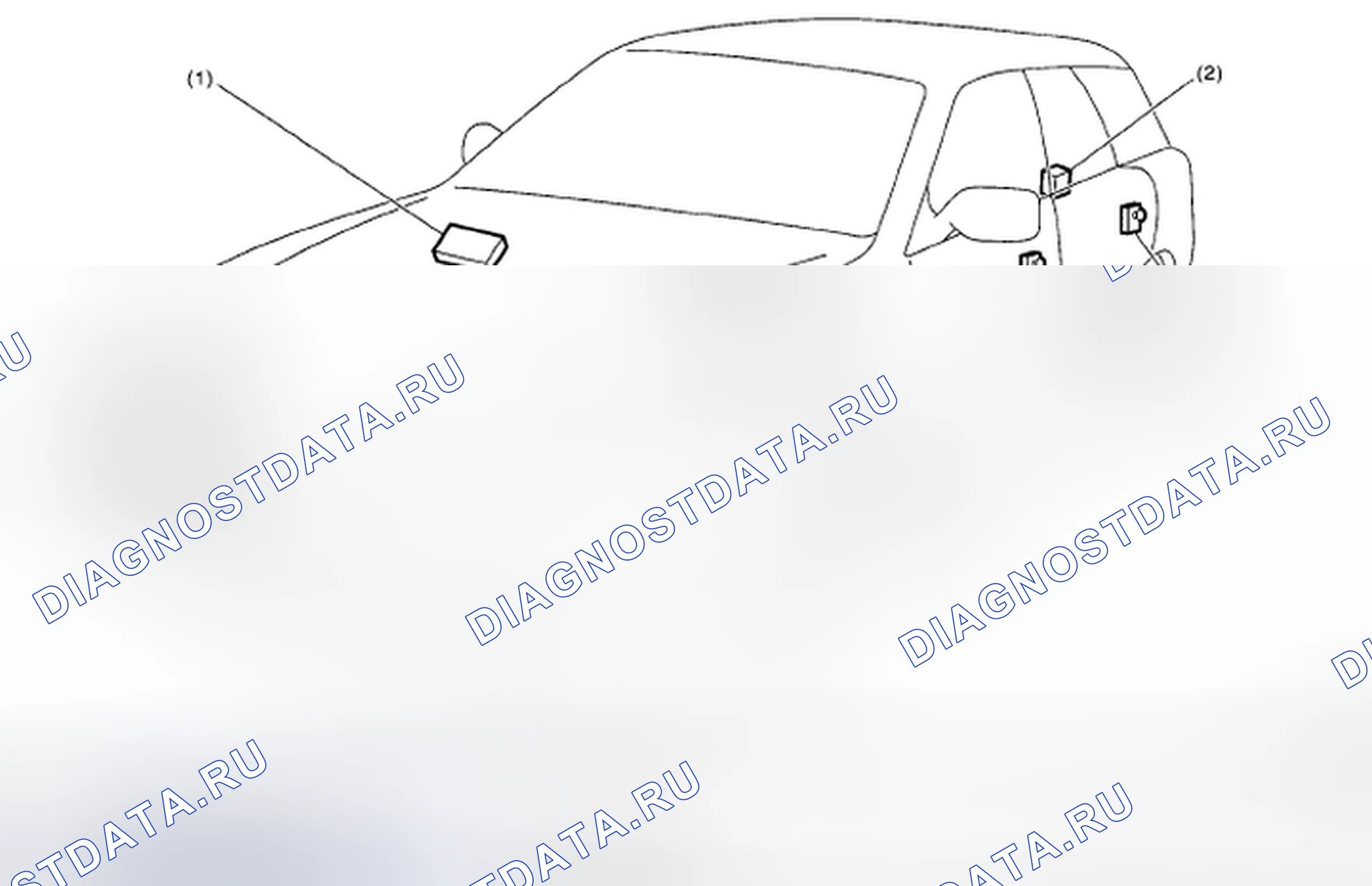 Рис. 22: БЕСКЛЮЧЕВАЯ СИСТЕМА ВВОДА. Subaru Outback BP рестайлинг