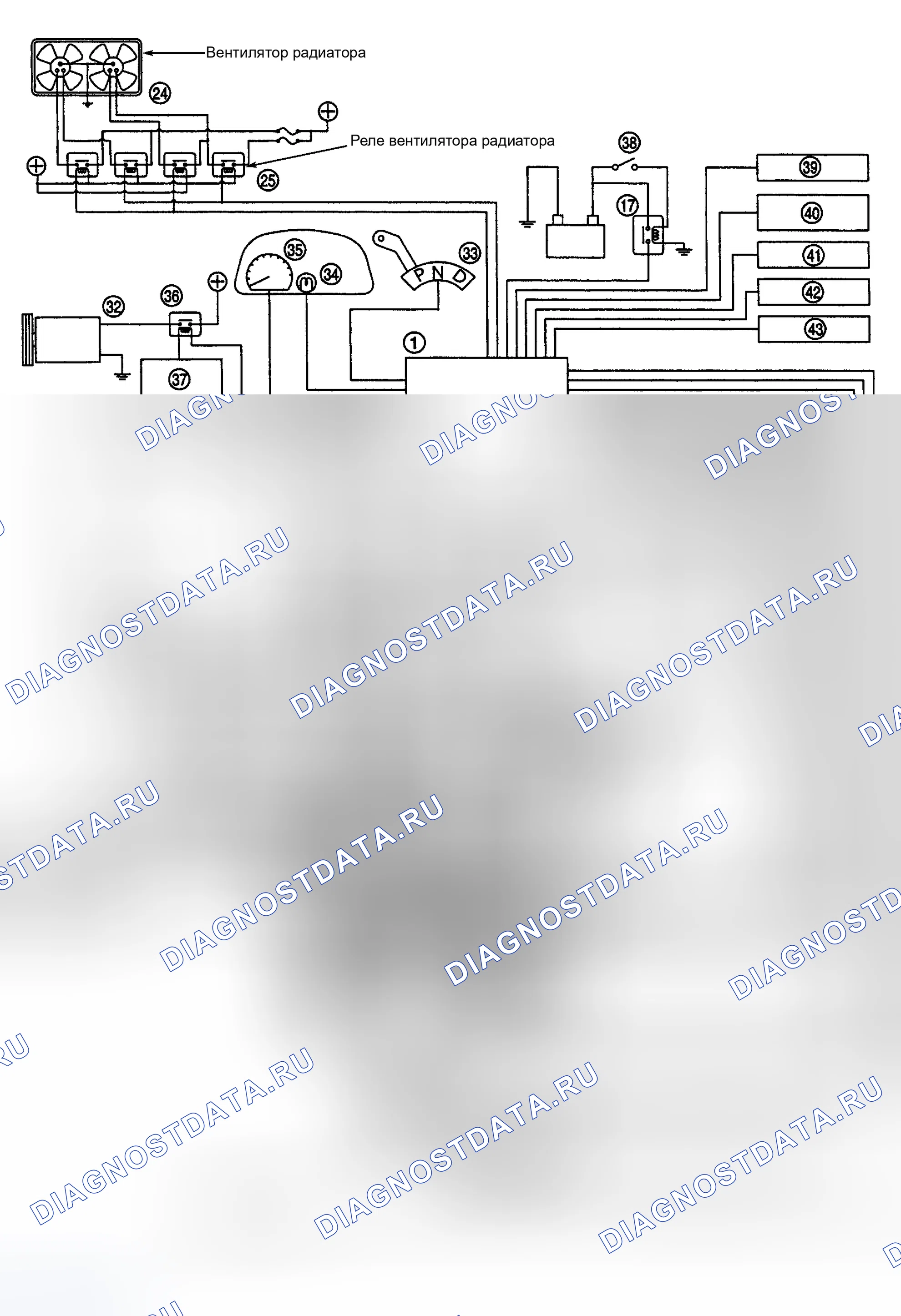 Рис. 28: СИСТЕМЫ ДВИГАТЕЛЯ. Subaru Impreza GC/GF