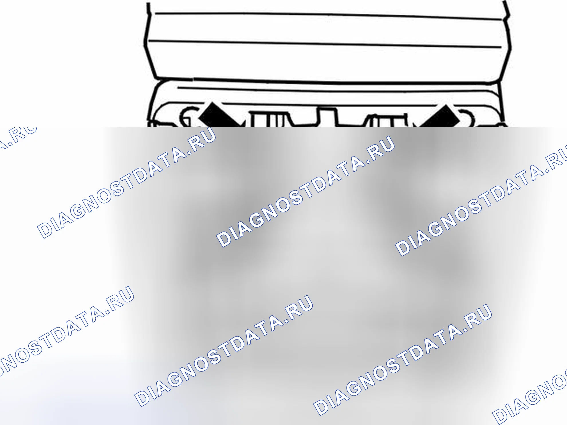 Рис. 181: СНЯТИЕ КРЫШКИ / ПОДЛОКОТНИКА. Volvo V50 I рестайлинг