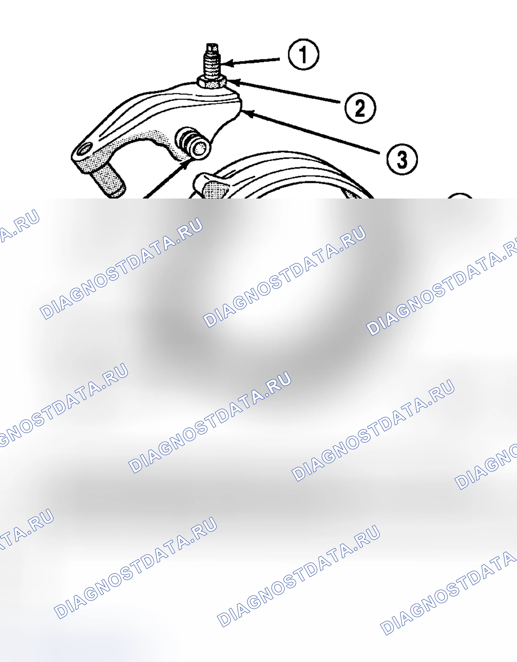 Рис. 336: ПОЛОСА KICKDOWN (ПЕРЕДНЯЯ). Dodge Cab & Chassis R3500 